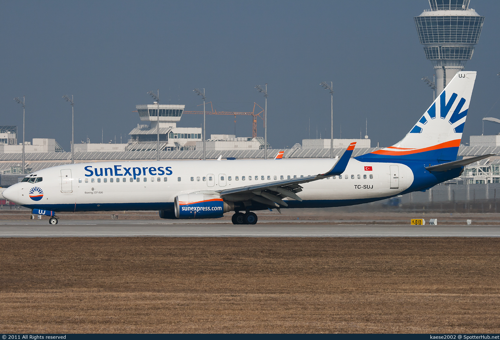 Photo of TC-SUJ - Boeing 737-8CX operated by SunExpress