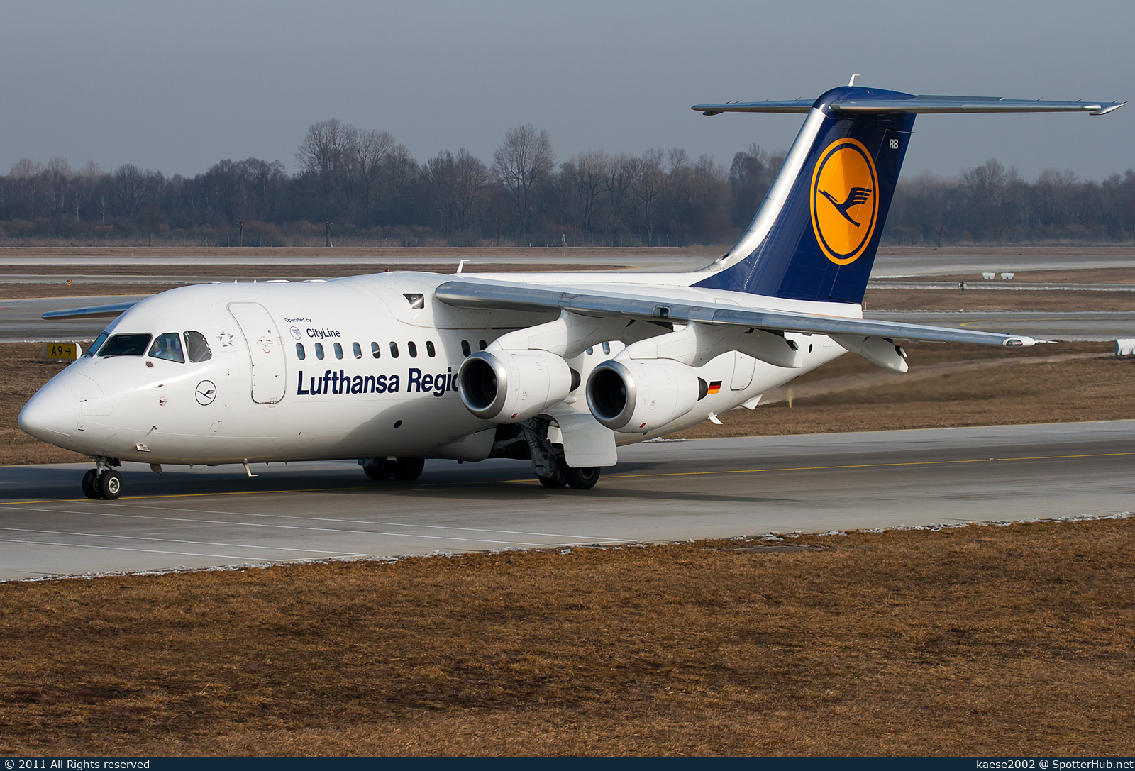 Photo of D-AVRB - British Aerospace Avro RJ85 operated by Lufthansa CityLine