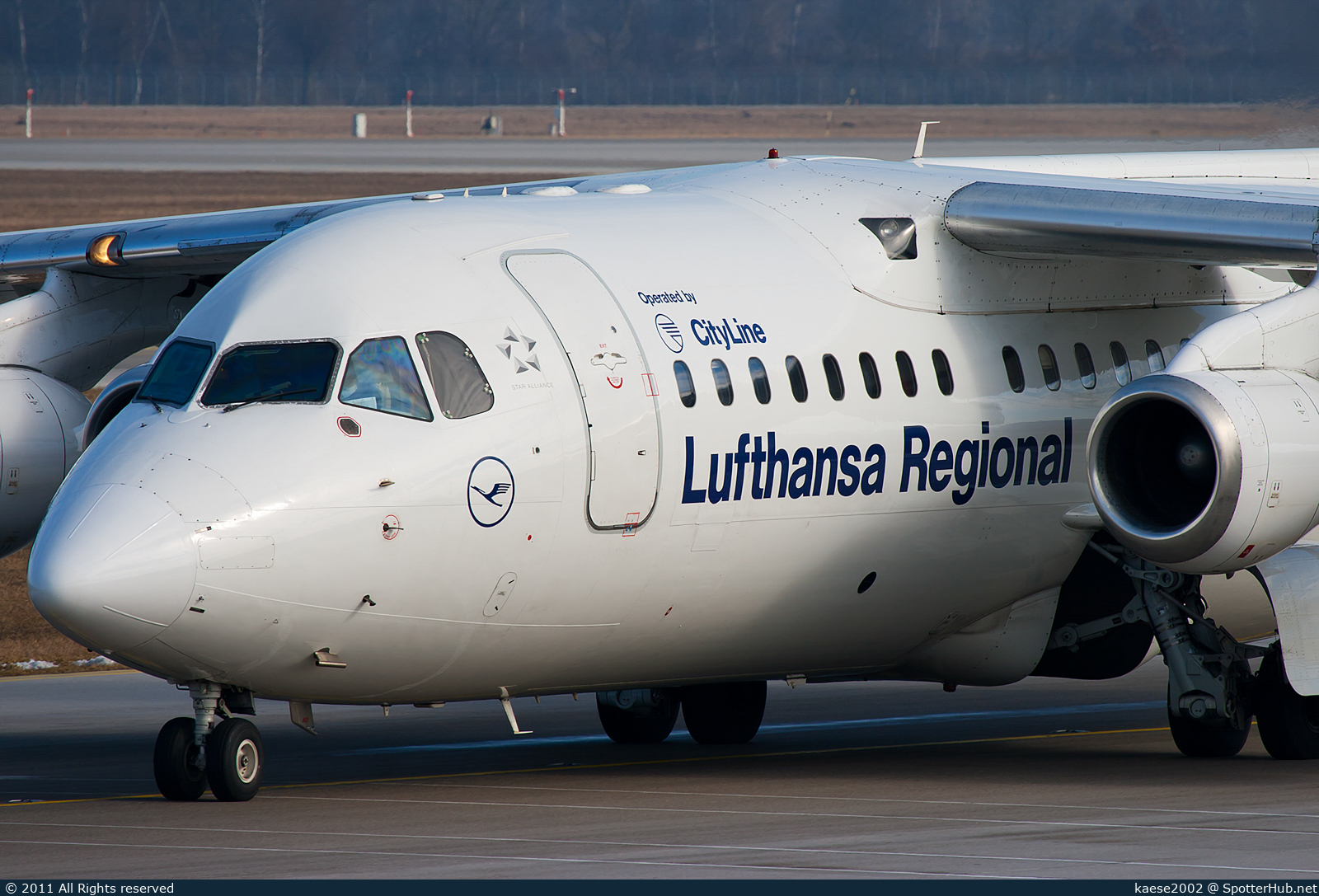 Photo of D-AVRG - British Aerospace Avro RJ85 operated by Lufthansa CityLine
