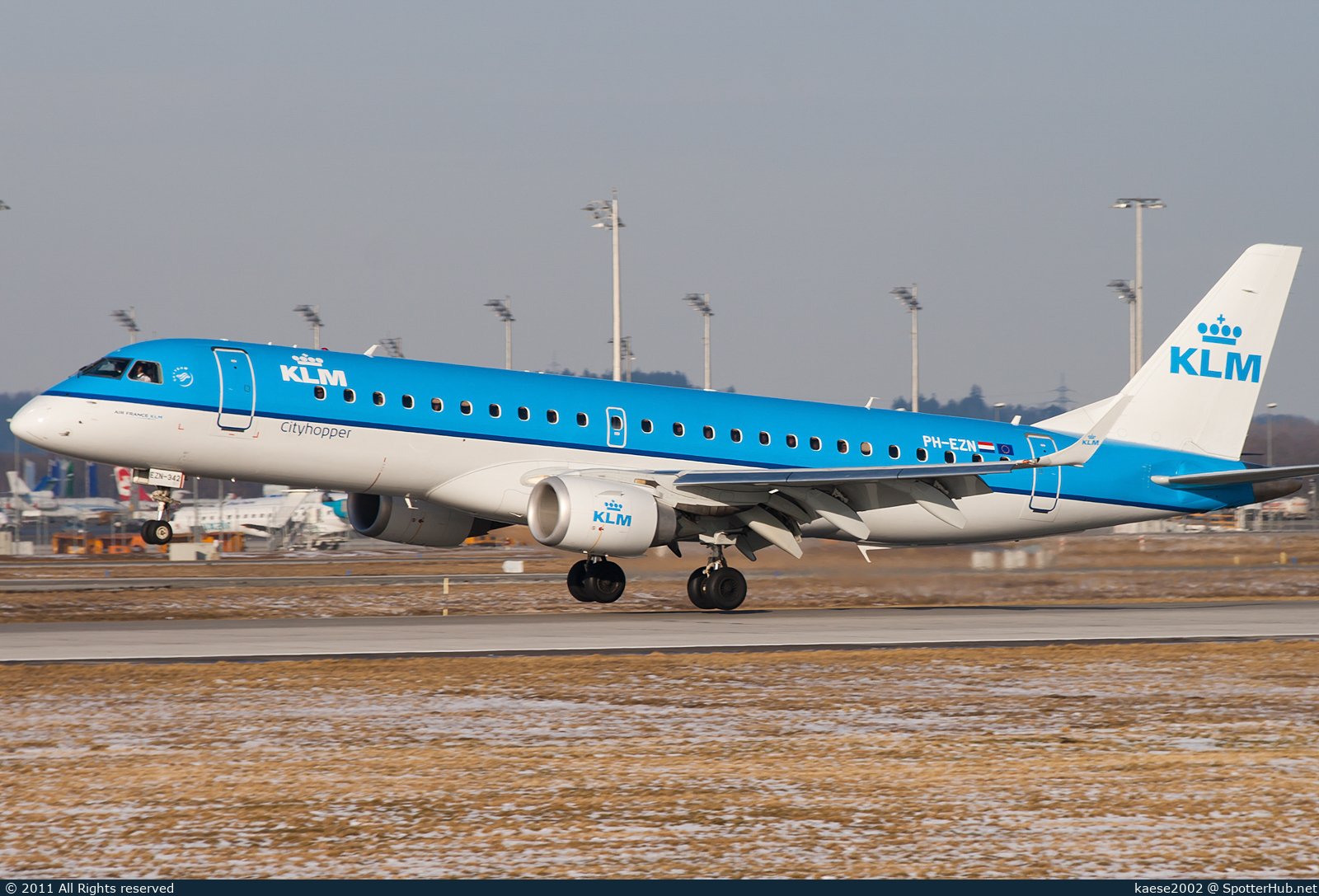 Photo of PH-EZN - Embraer ERJ-190STD operated by KLM Cityhopper