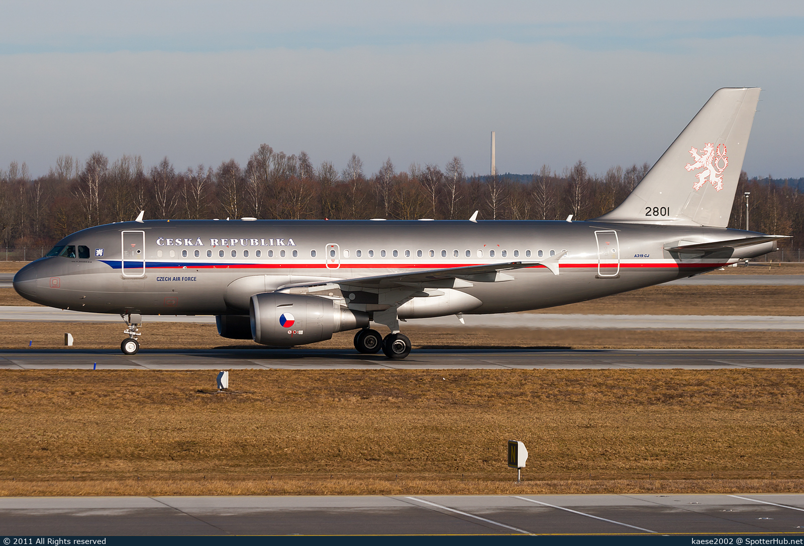 Photo of 2801 - Airbus A319-115(CJ) operated by Czech Air Force