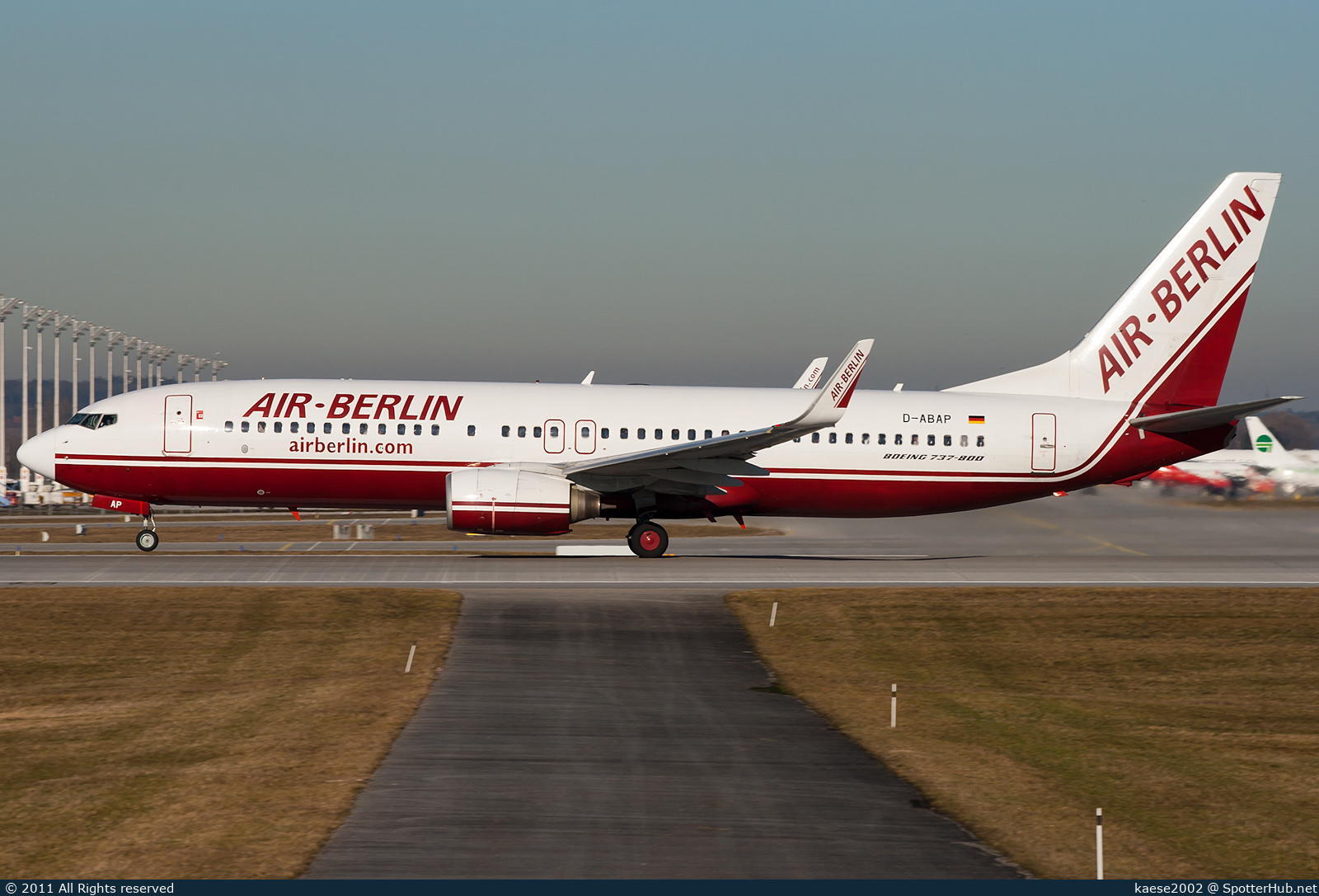 Photo of D-ABAP - Boeing 737-86J operated by Air Berlin