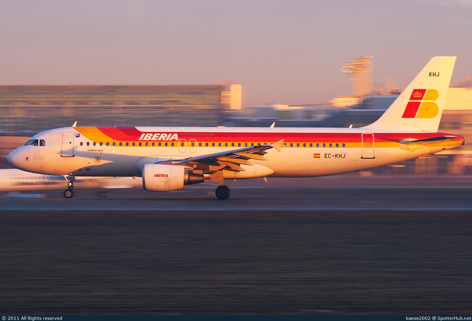 Photo of EC-KHJ - Airbus A320-214 operated by Iberia
