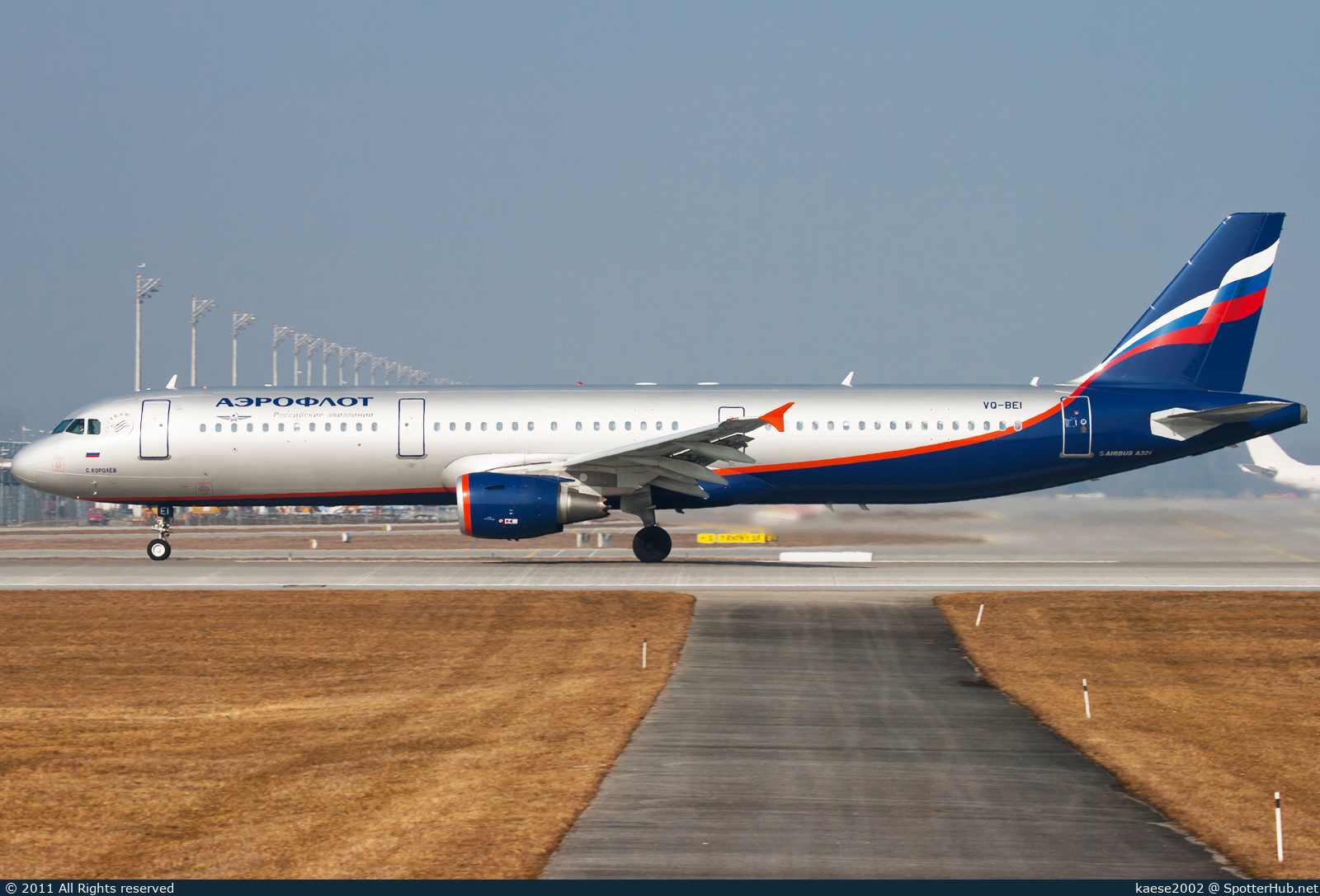 Photo of VQ-BEI - Airbus A321-211 operated by Aeroflot