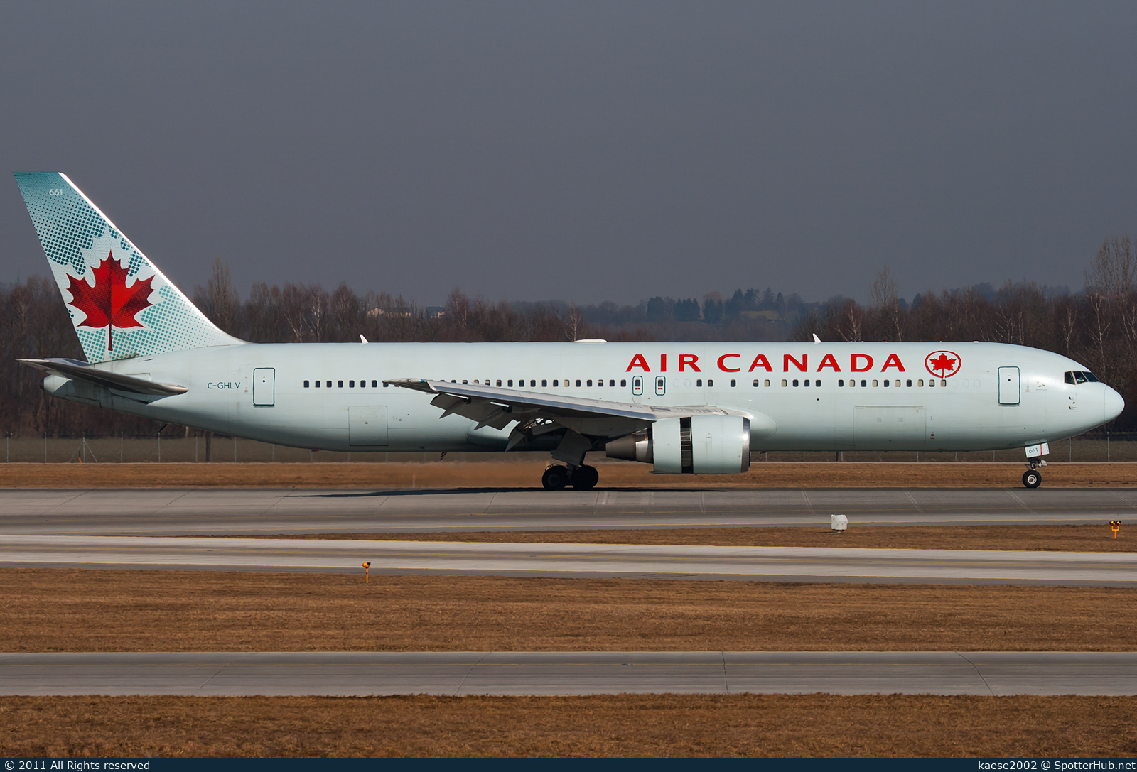 Photo of C-GHLV - Boeing 767-333(ER) operated by Air Canada