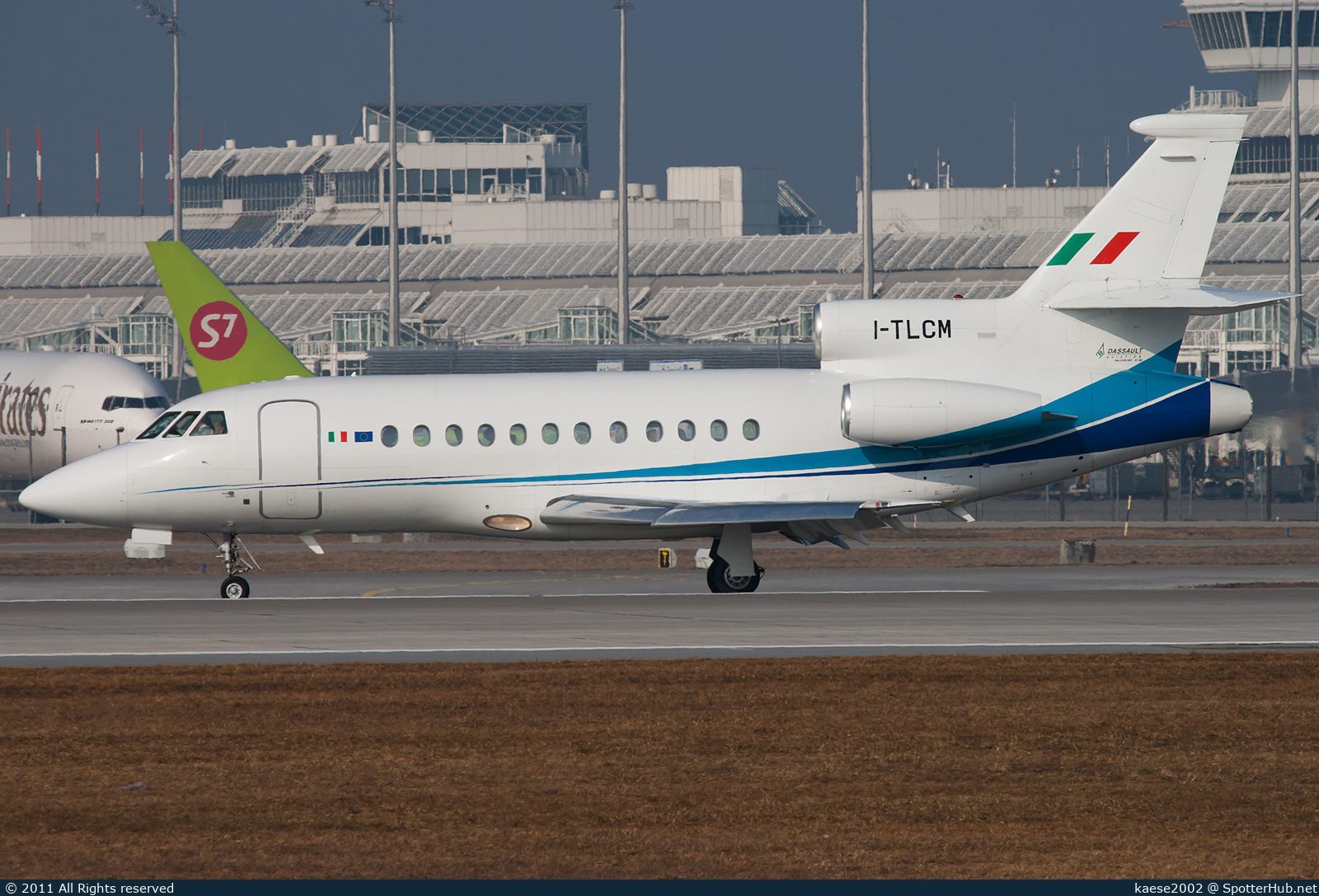 Photo of I-TLCM - Dassault Falcon 900 operated by Servizi Aerei