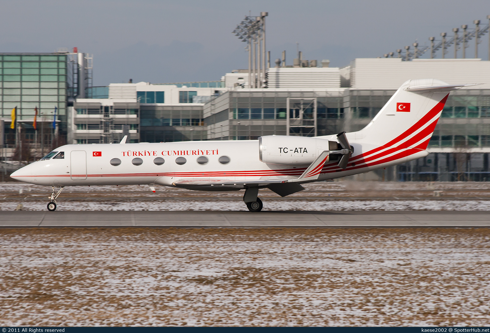 Photo of TC-ATA - Gulfstream GIV operated by Government of Türkiye