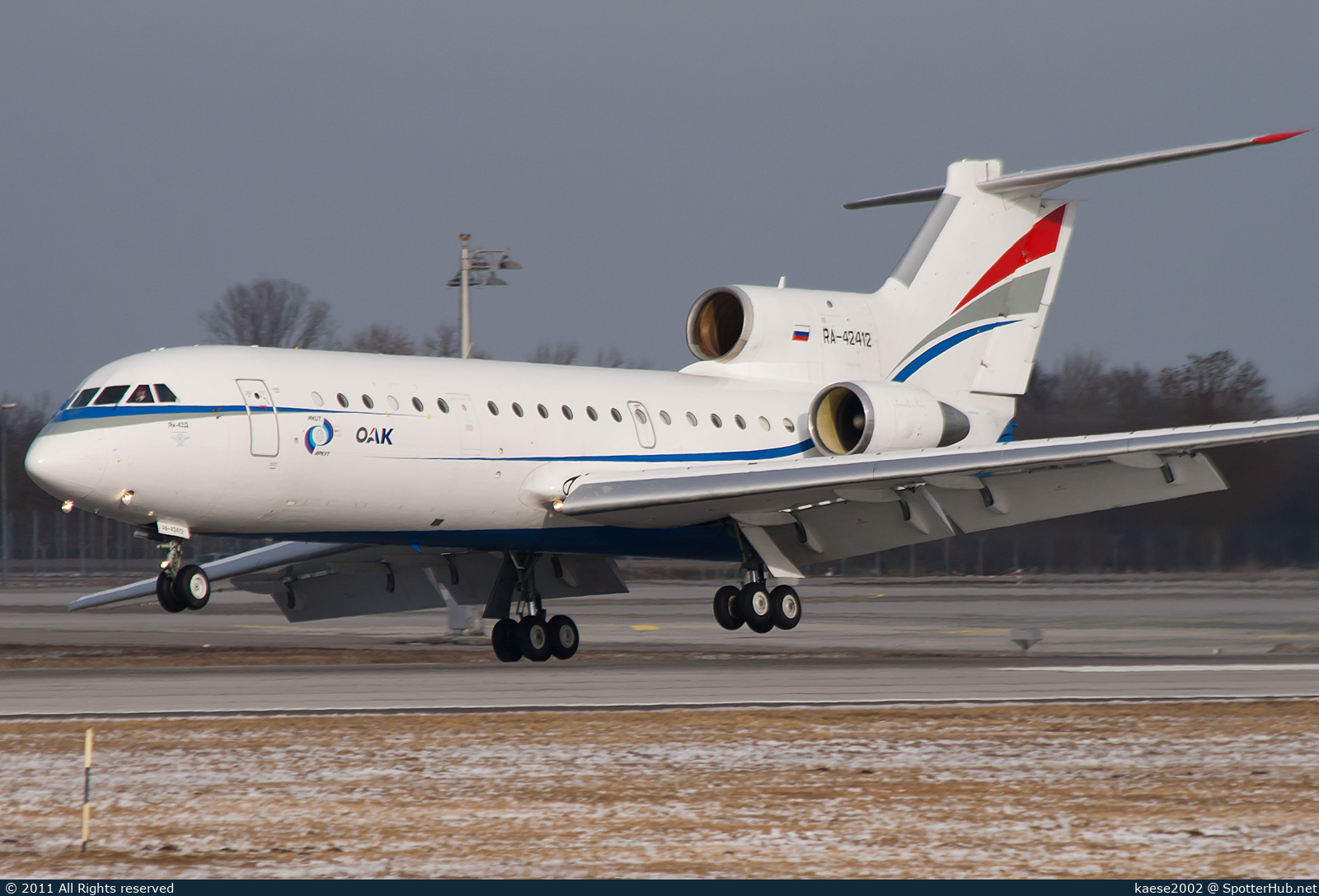 Photo of RA-42412 - Yakovlev Yak-42D operated by Yak Service