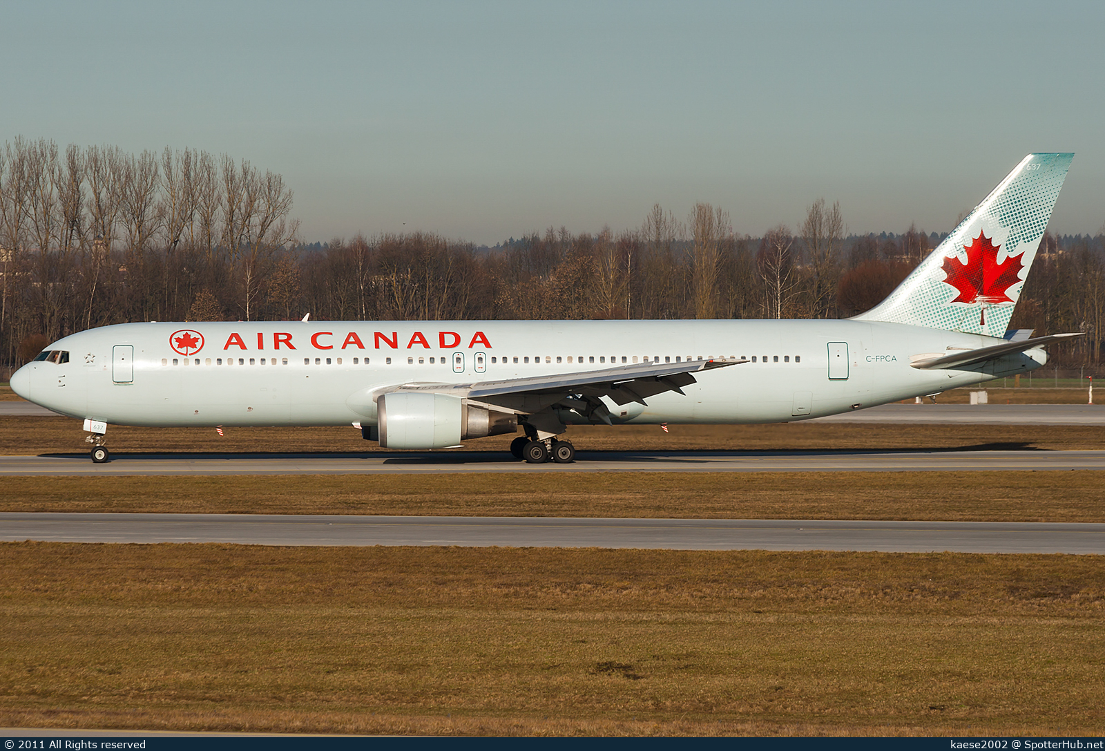 Photo of C-FPCA - Boeing 767-375(ER) operated by Air Canada