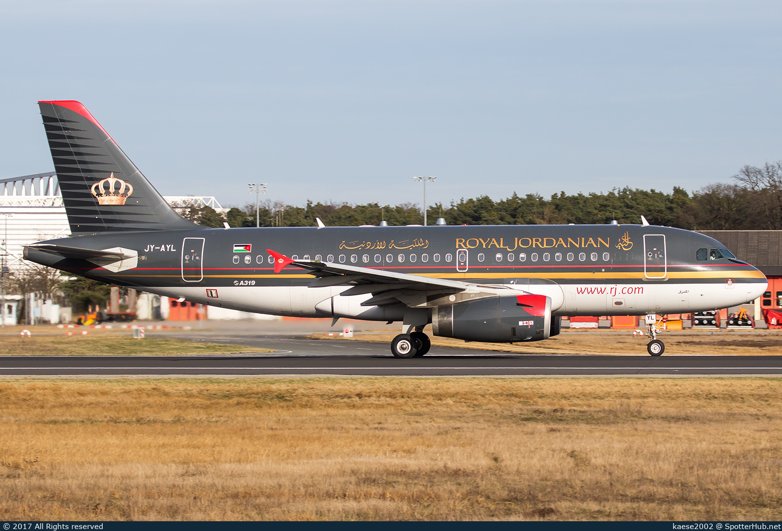 Photo of JY-AYL - Airbus A319-132 operated by Royal Jordanian Airlines