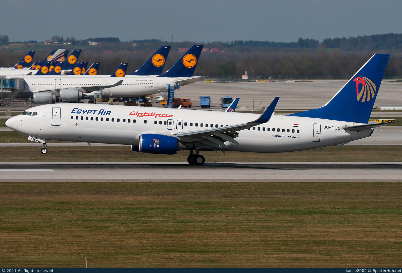 Photo of SU-GCO - Boeing 737-866 operated by Egyptair
