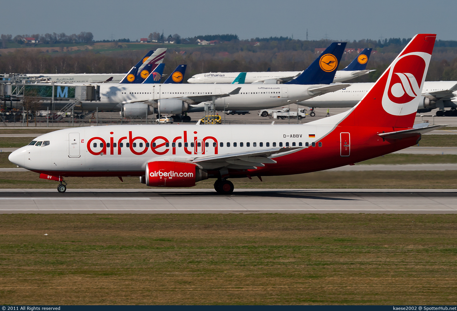 Photo of D-ABBV - Boeing 737-7Q8 operated by Air Berlin