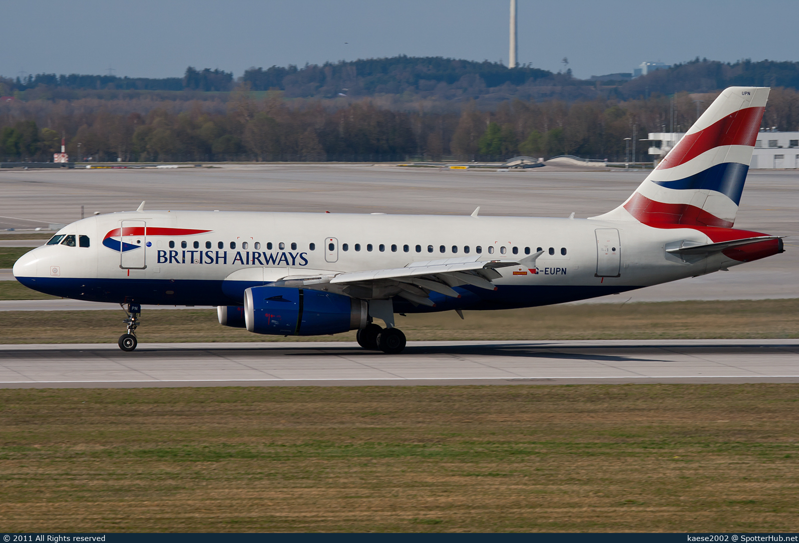 Photo of G-EUPN - Airbus A319-131 operated by British Airways