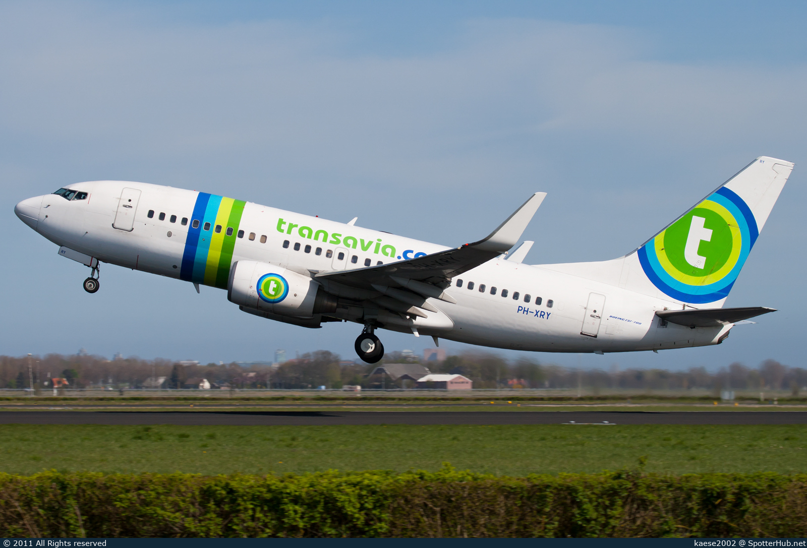 Photo of PH-XRY - Boeing 737-7K2 operated by Transavia