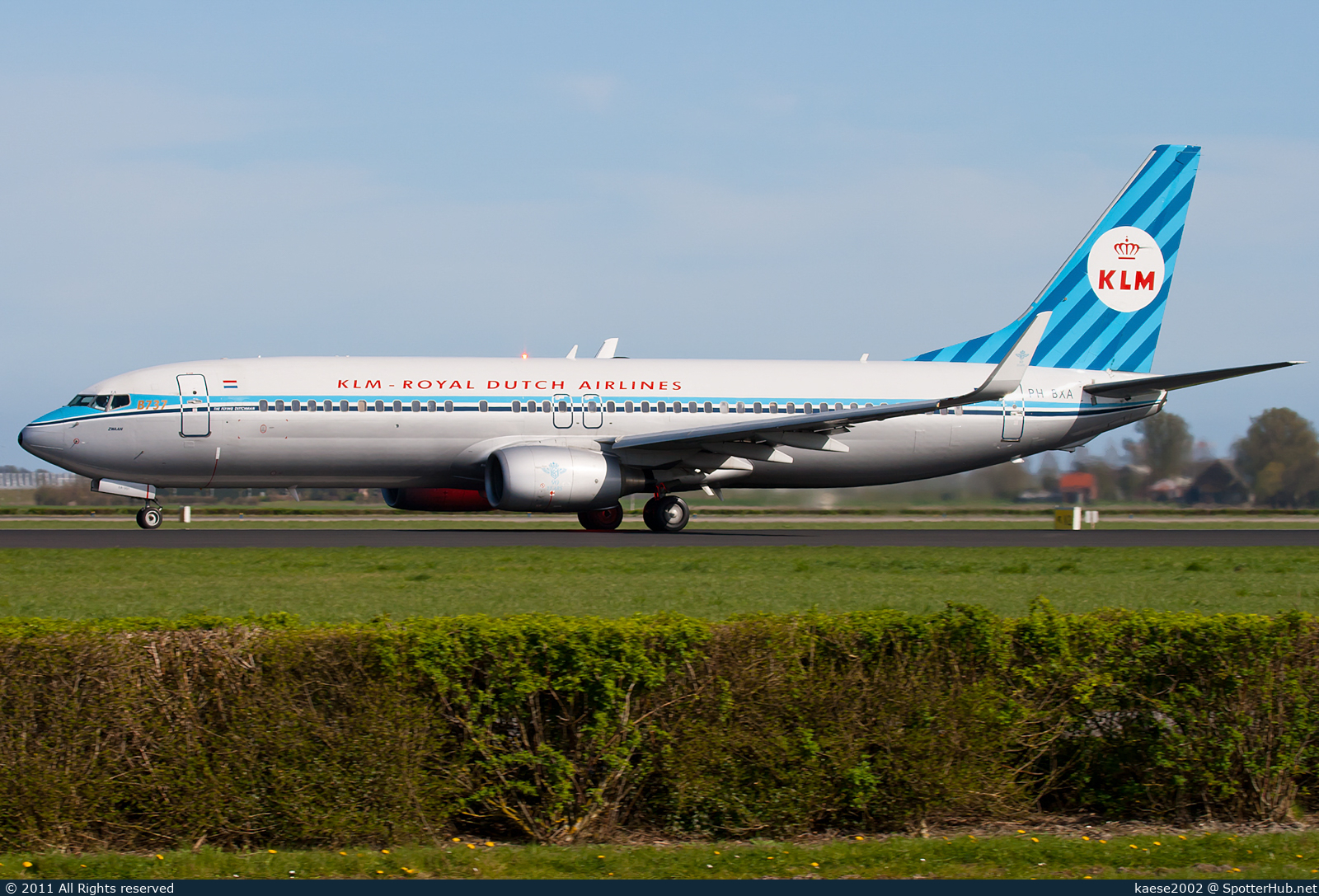 Photo of PH-BXA - Boeing 737-8K2 operated by KLM Royal Dutch Airlines