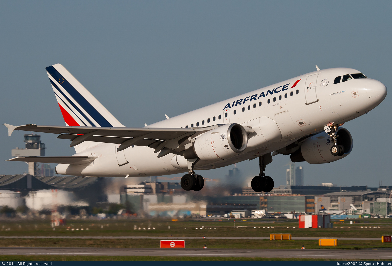 Photo of F-GUGF - Airbus A318-111 operated by Air France