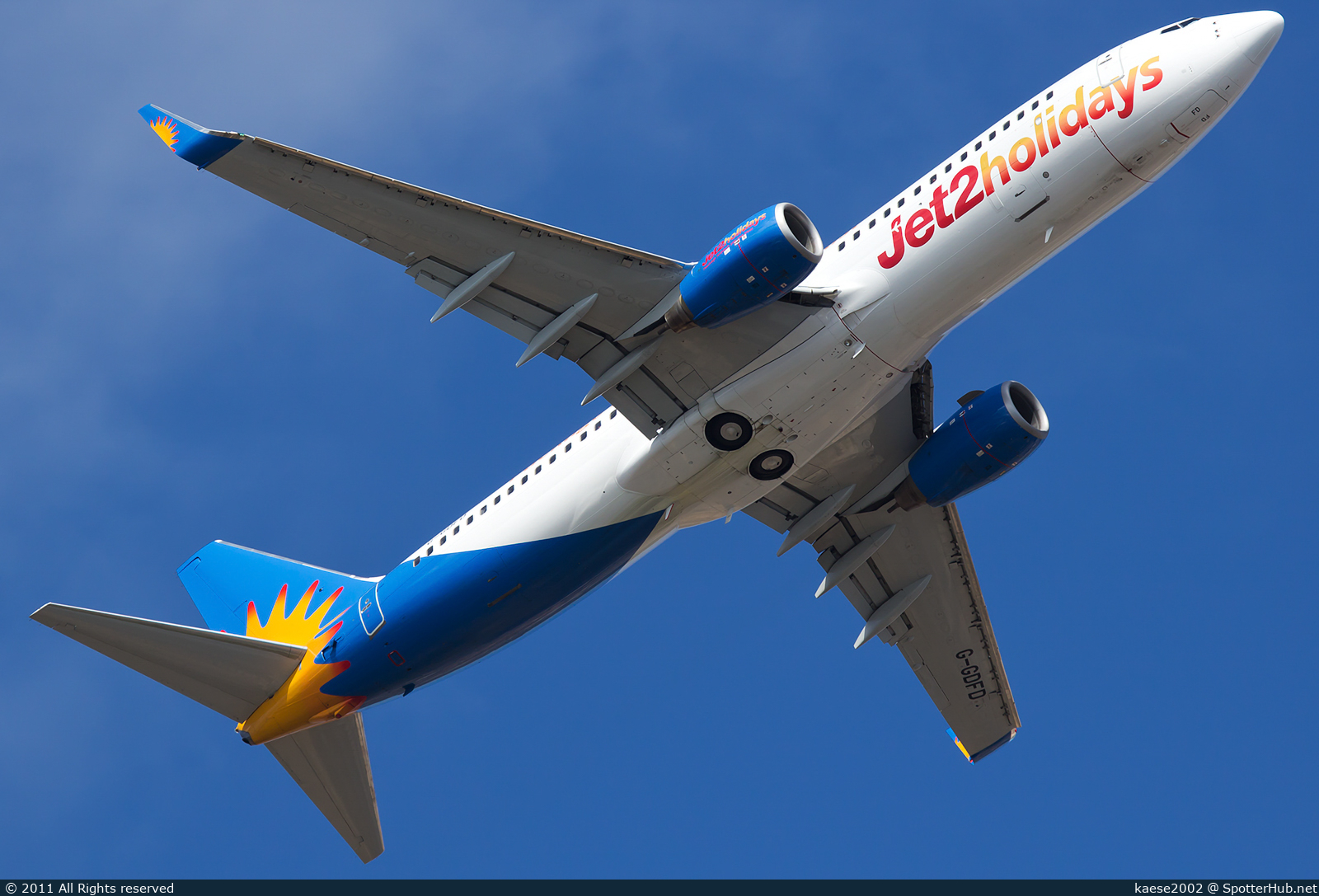 Photo of G-GDFD - Boeing 737-8K5 operated by Jet2
