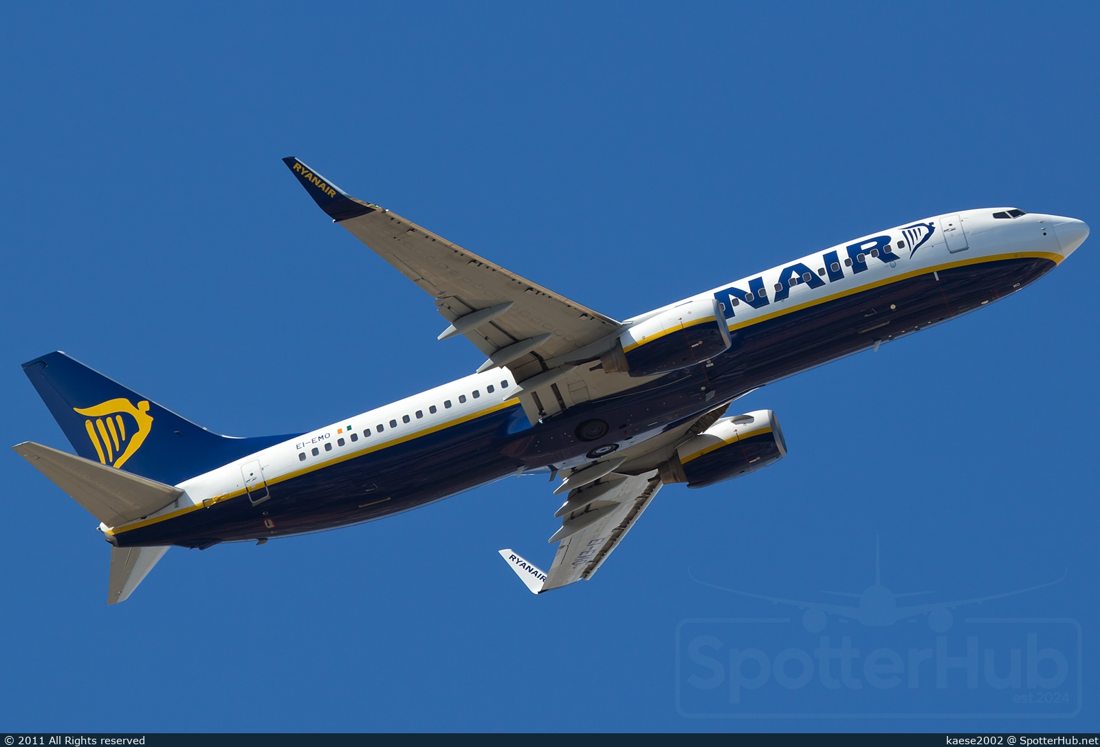 Photo of EI-EMO - Boeing 737-8AS operated by Ryanair