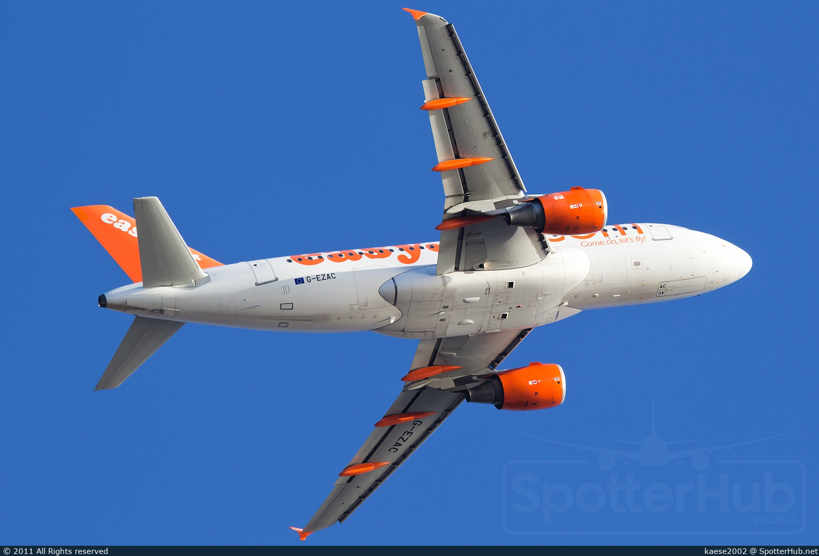 Photo of G-EZAC - Airbus A319-111 operated by easyJet