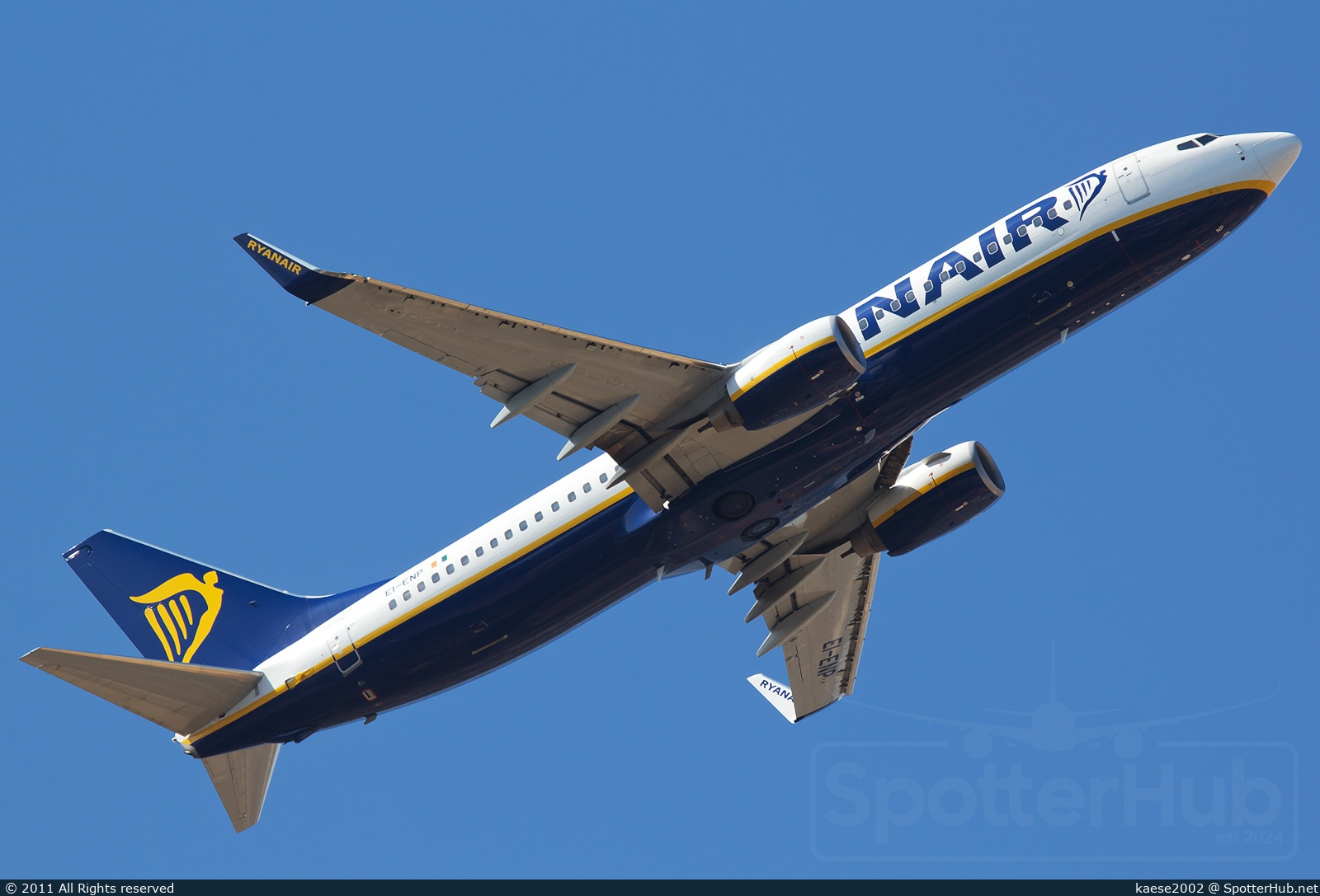 Photo of EI-ENP - Boeing 737-8AS operated by Ryanair
