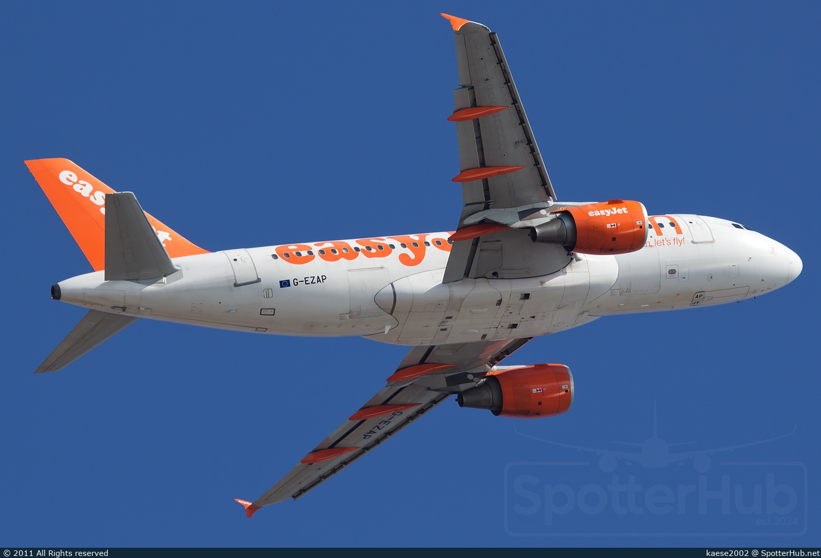 Photo of G-EZAP - Airbus A319-111 operated by easyJet