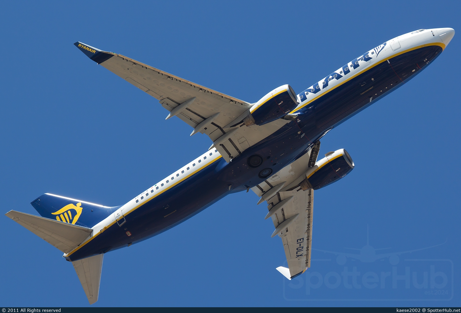Photo of EI-DLX - Boeing 737-8AS operated by Ryanair