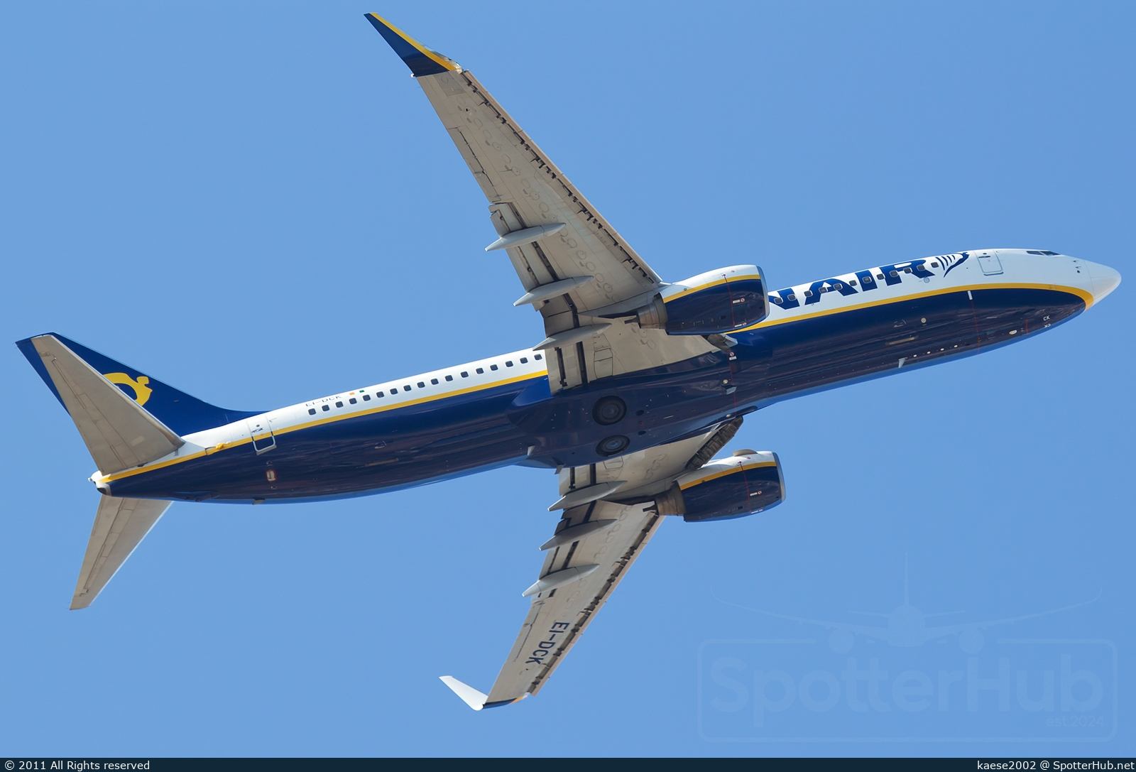 Photo of EI-DCK - Boeing 737-8AS operated by Ryanair
