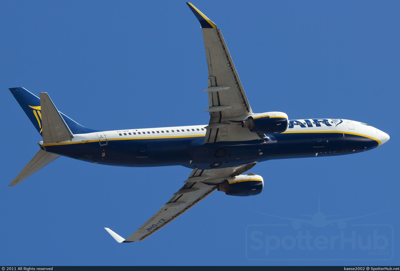 Photo of EI-DHF - Boeing 737-8AS operated by Ryanair