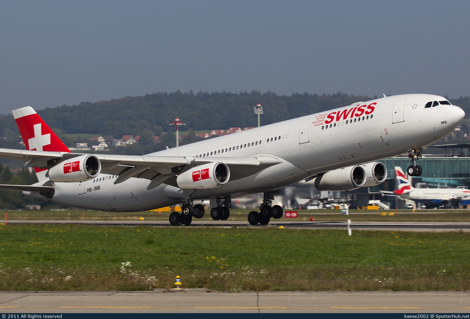 Photo of HB-JMB - Airbus A340-313 operated by Swiss International Air Lines