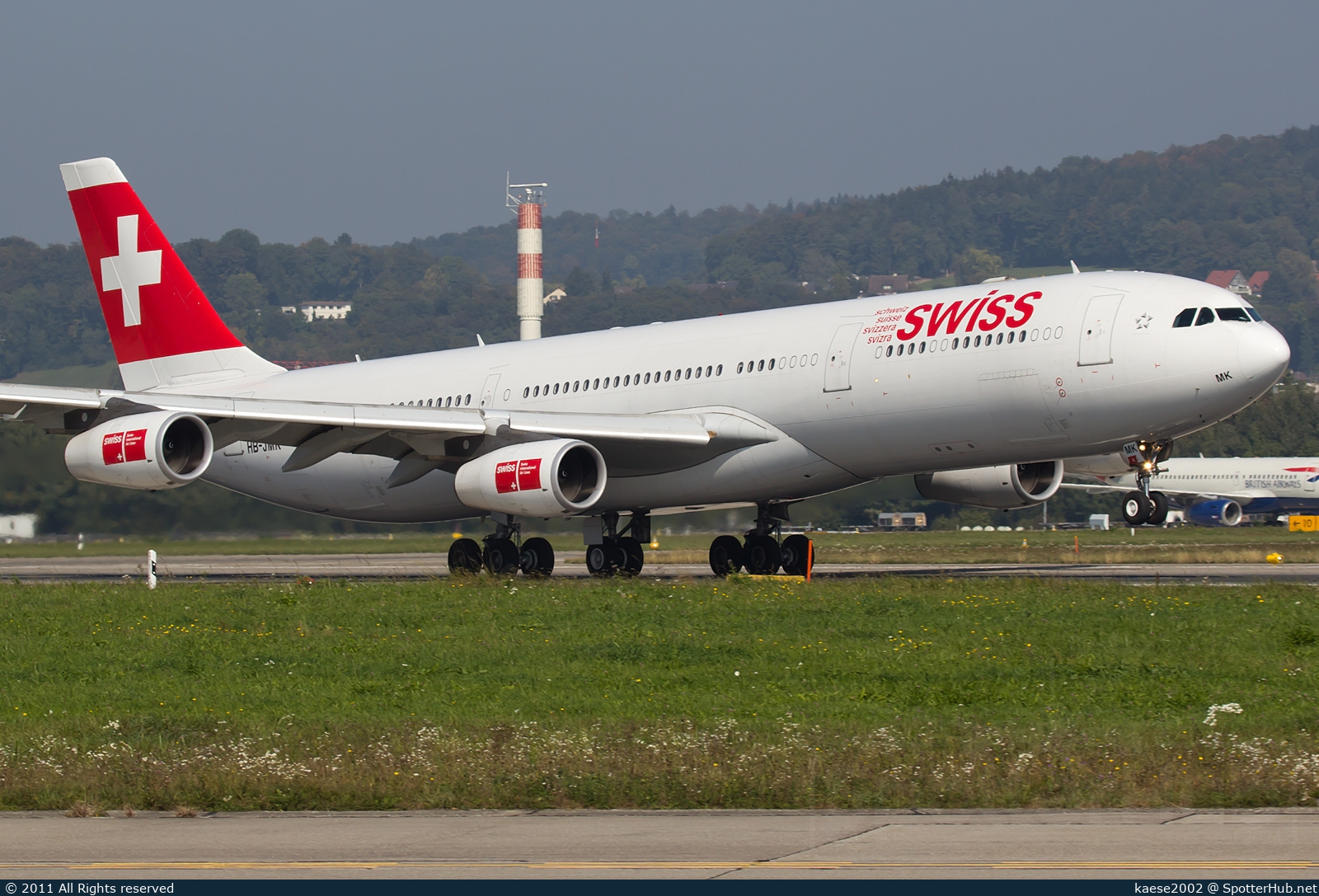 Photo of HB-JMK - Airbus A340-313 operated by Swiss International Air Lines