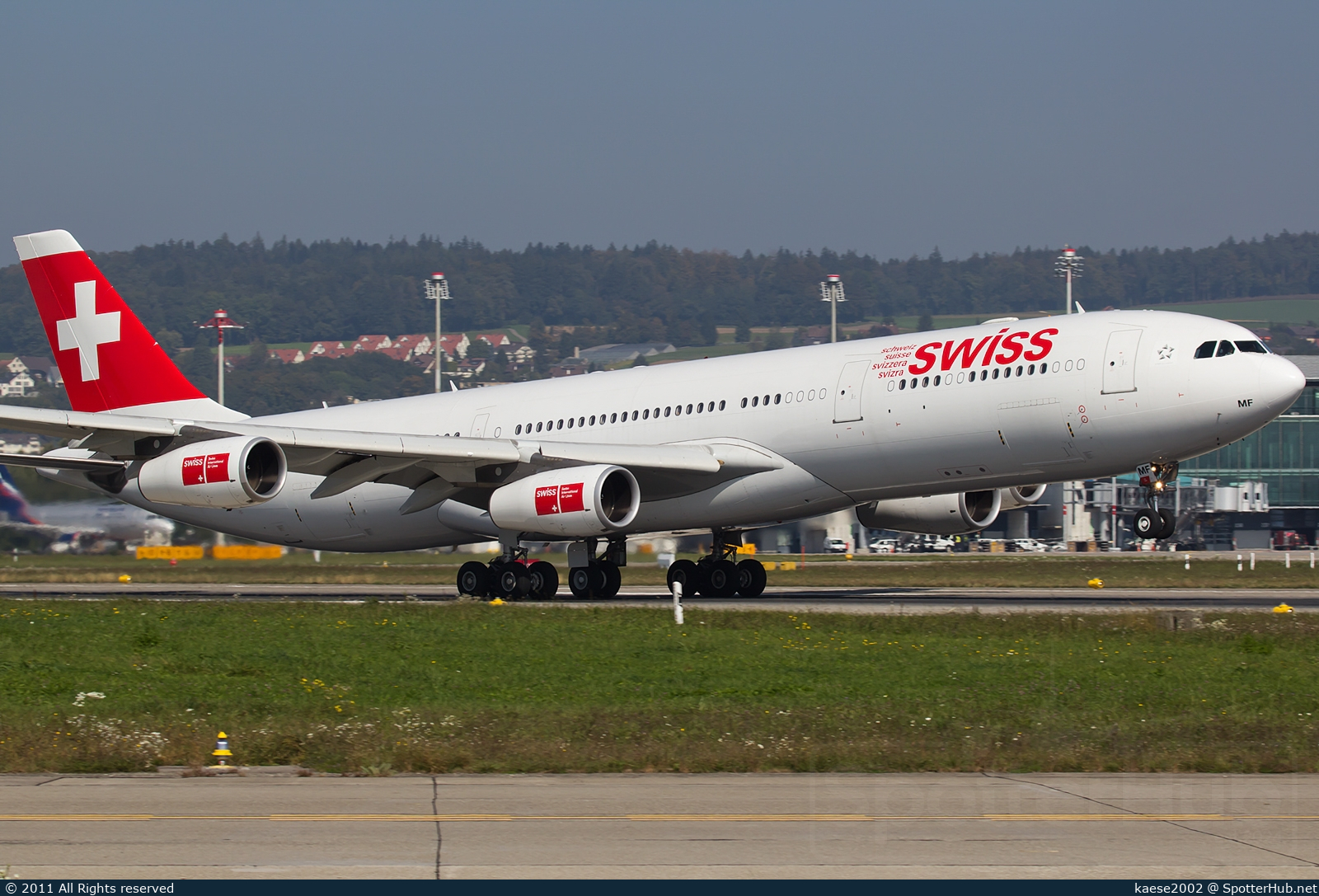 Photo of HB-JMF - Airbus A340-313 operated by Swiss International Air Lines