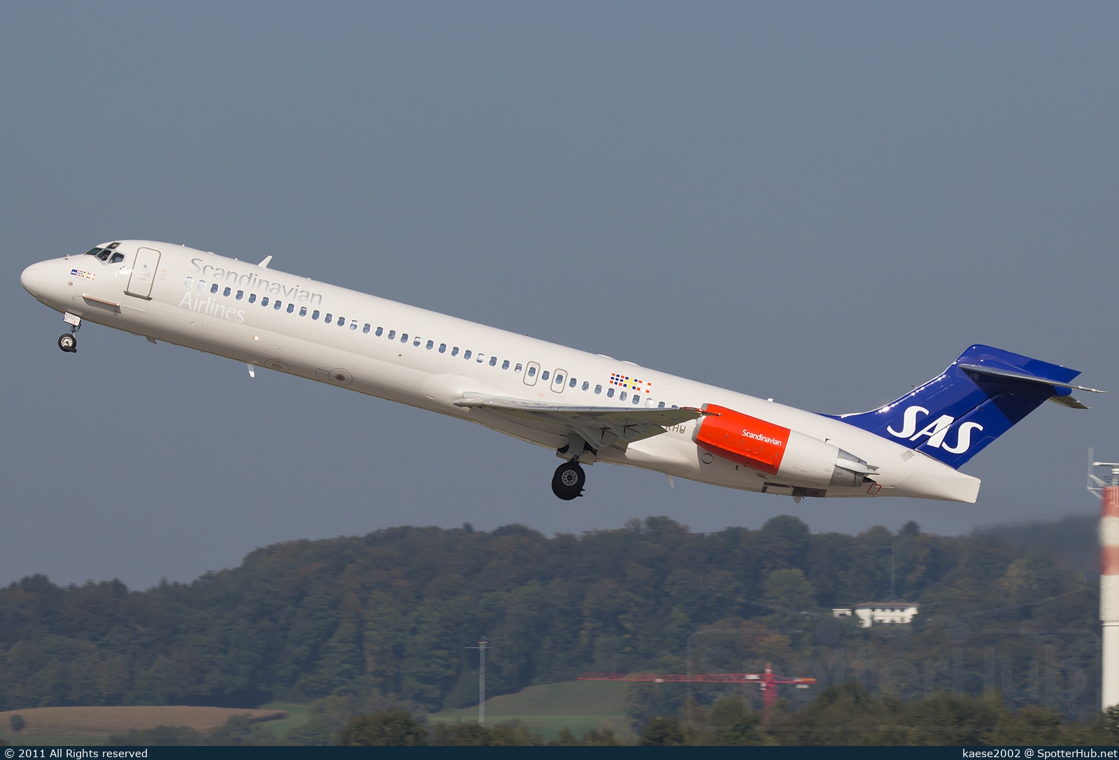 Photo of OY-KHU - McDonnell Douglas MD-87 operated by SAS Scandinavian Airlines