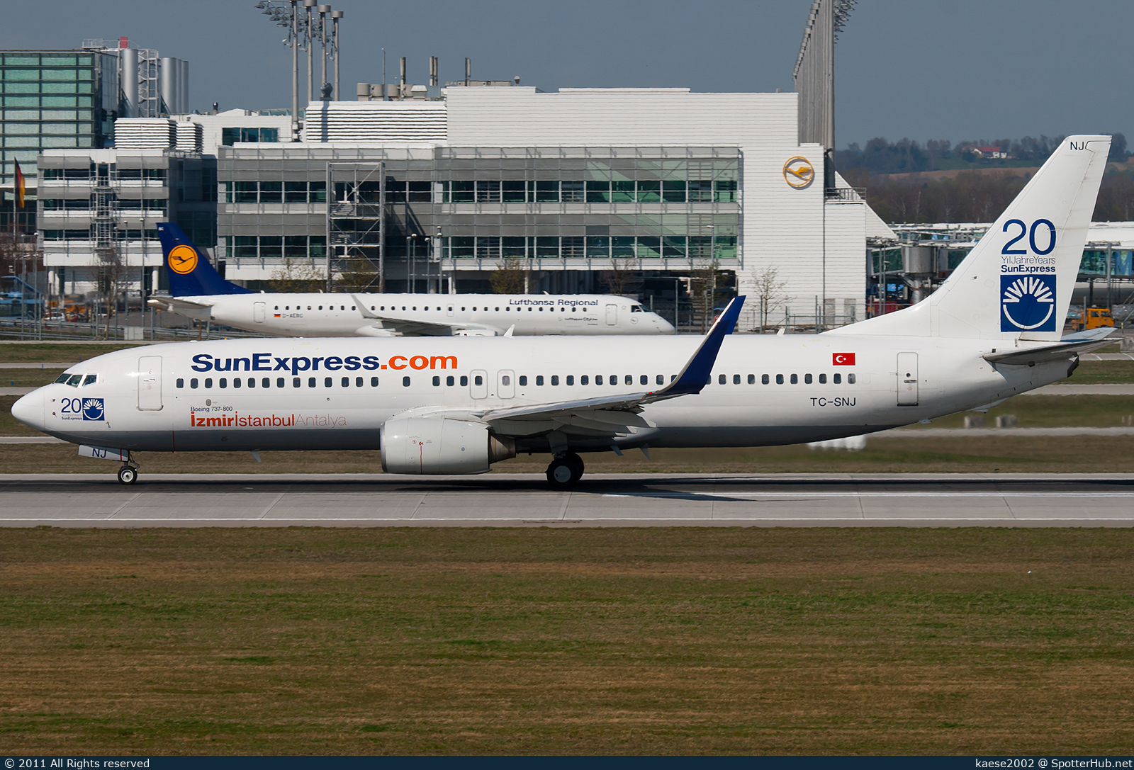 Photo of TC-SNJ - Boeing 737-86J operated by SunExpress