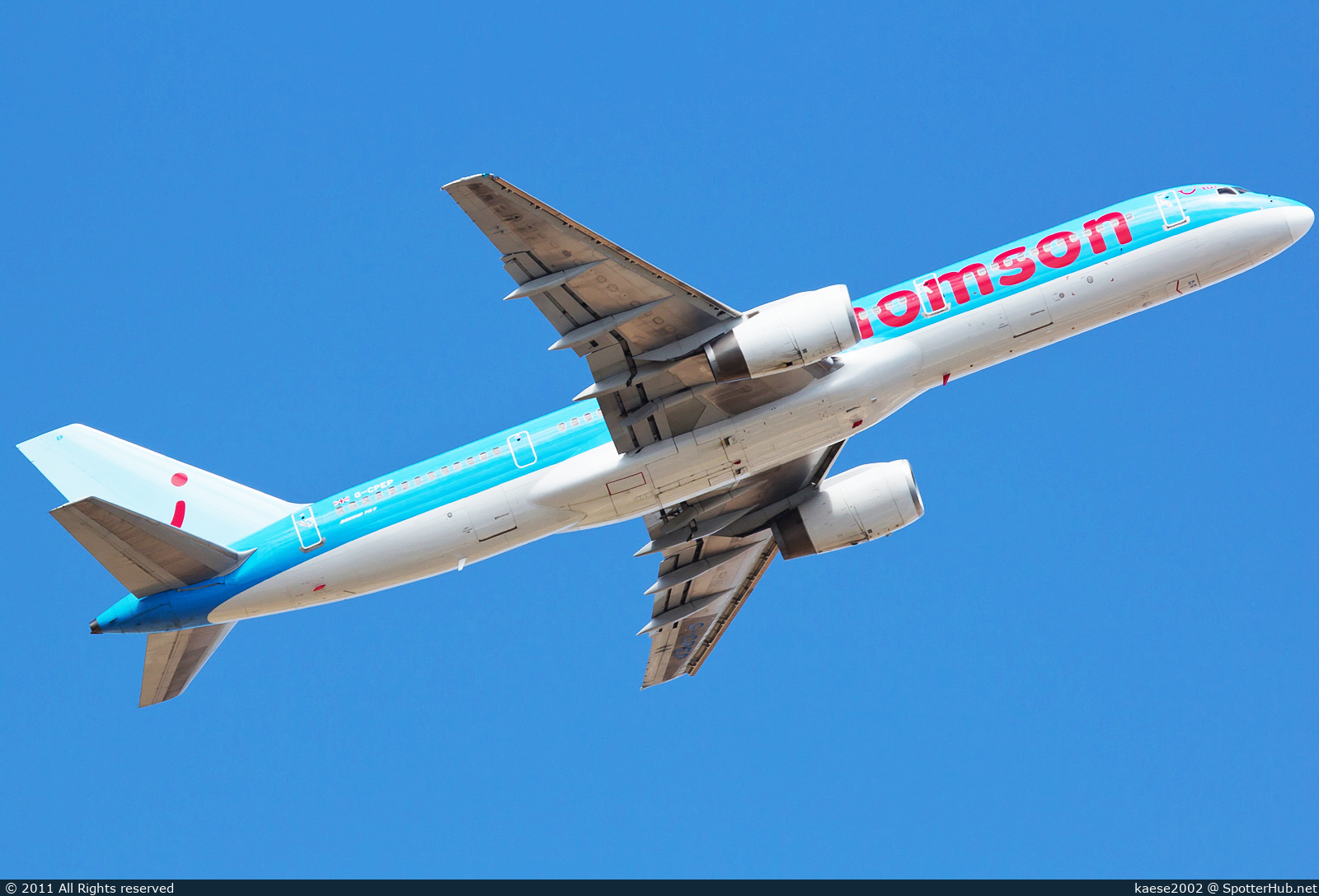 Photo of G-CPEP - Boeing 757-2Y0 operated by Thomson Airways