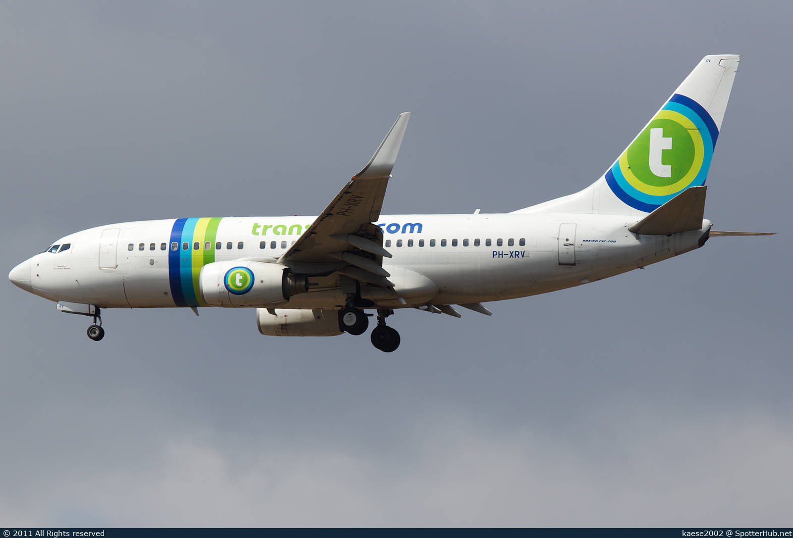 Photo of PH-XRV - Boeing 737-7K2 operated by Transavia