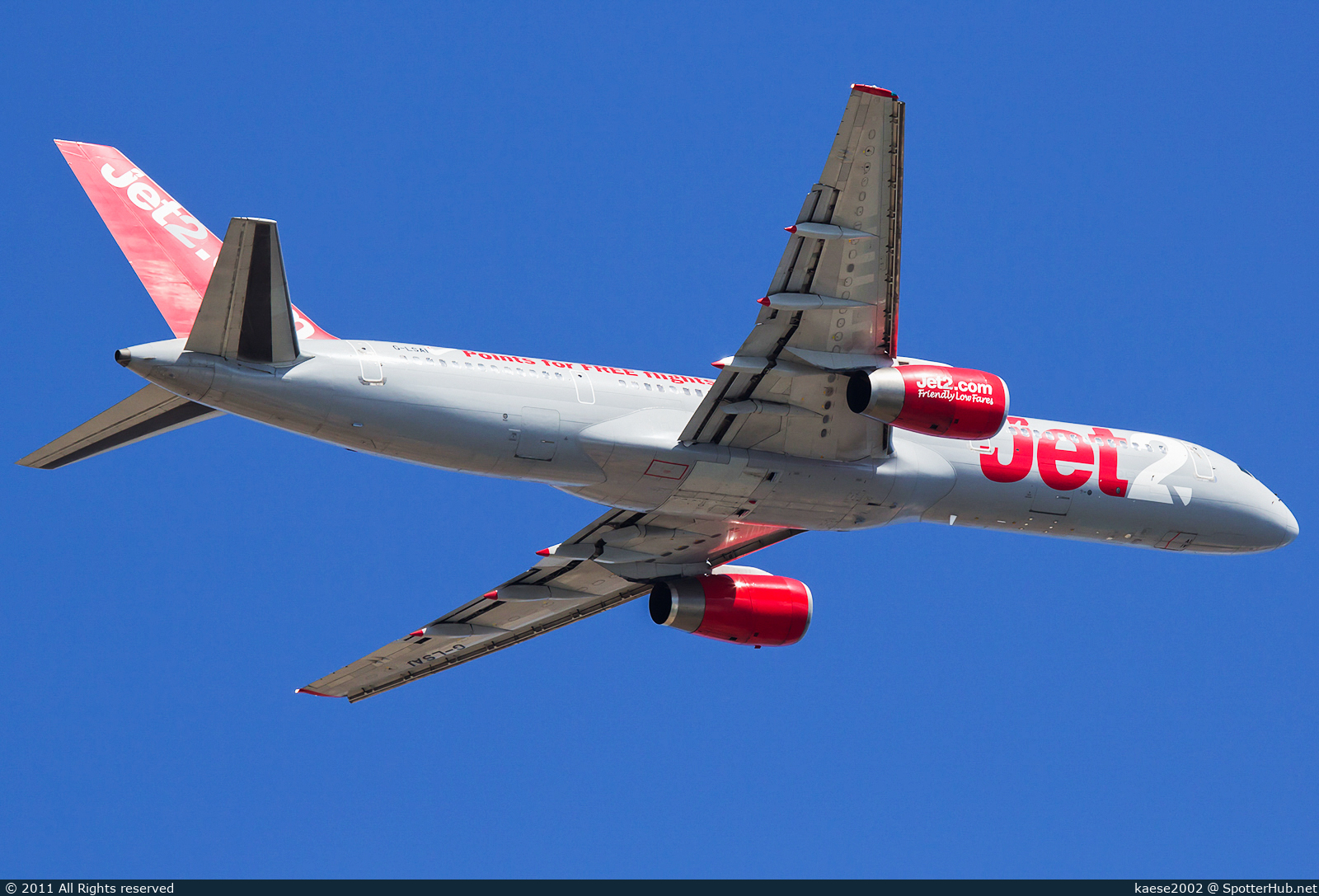 Photo of G-LSAI - Boeing 757-21B operated by Jet2