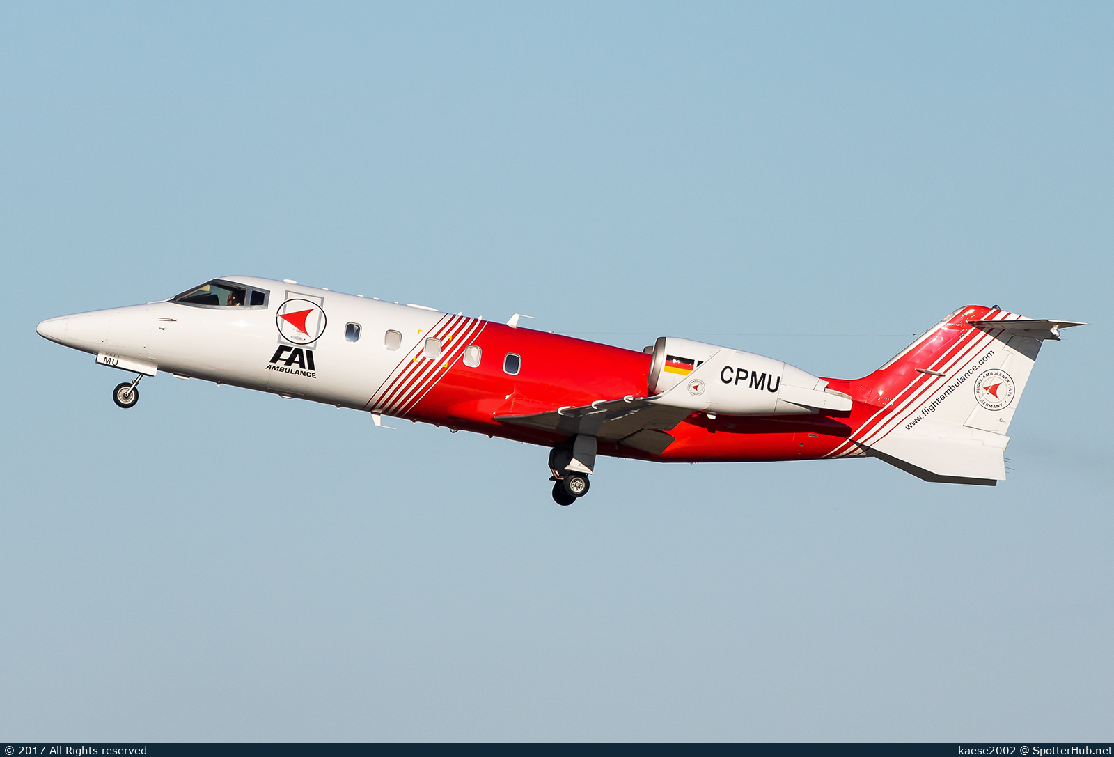 Photo of D-CPMU - Bombardier Learjet 60 operated by FAI Air Ambulance