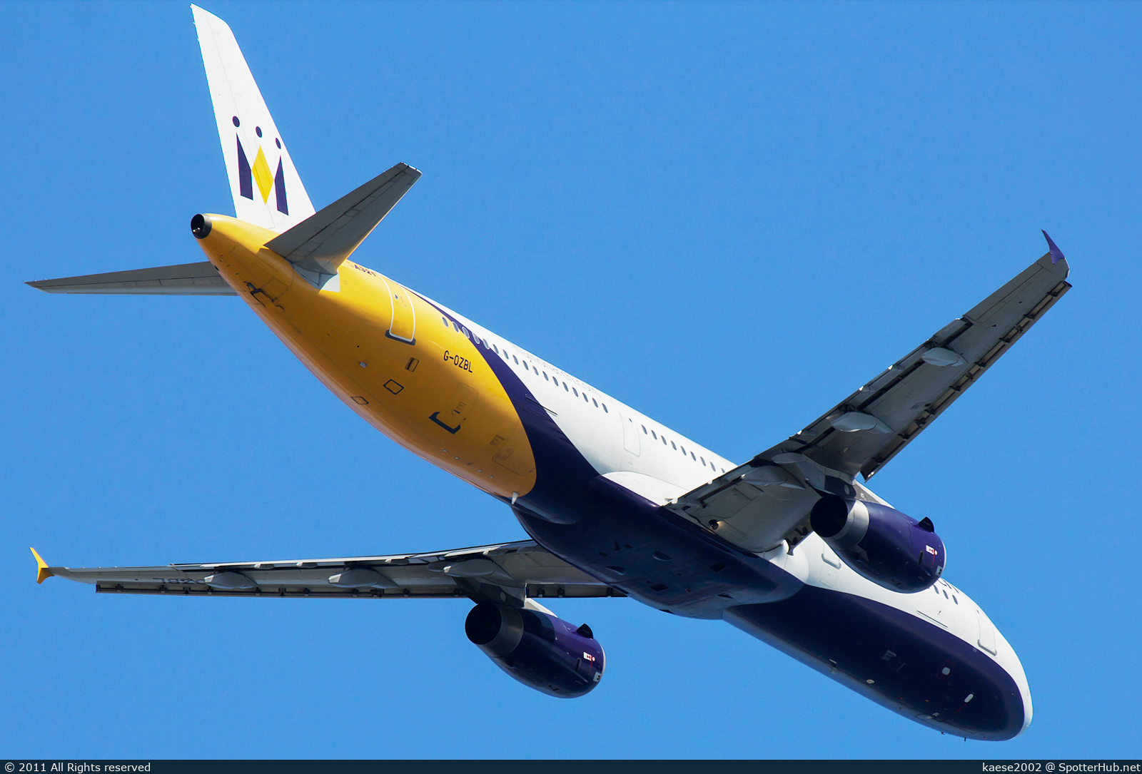 Photo of G-OZBL - Airbus A321-231 operated by Monarch Airlines