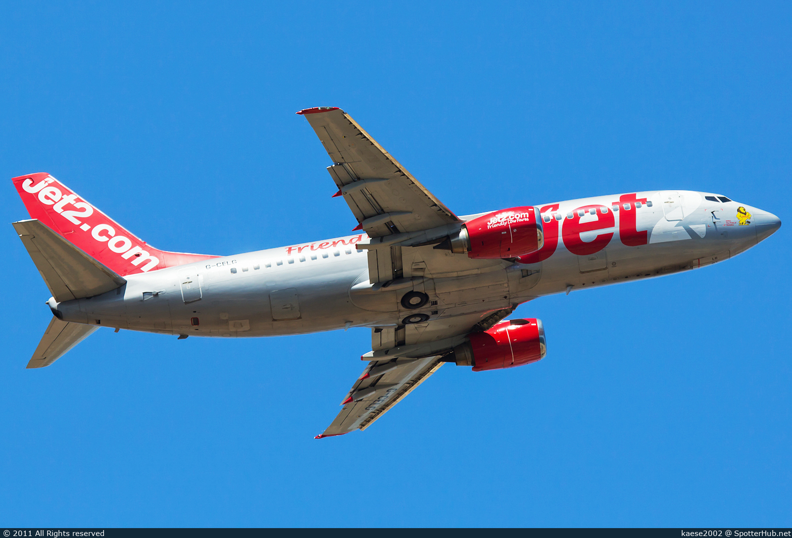 Photo of G-CELG - Boeing 737-377 operated by Jet2