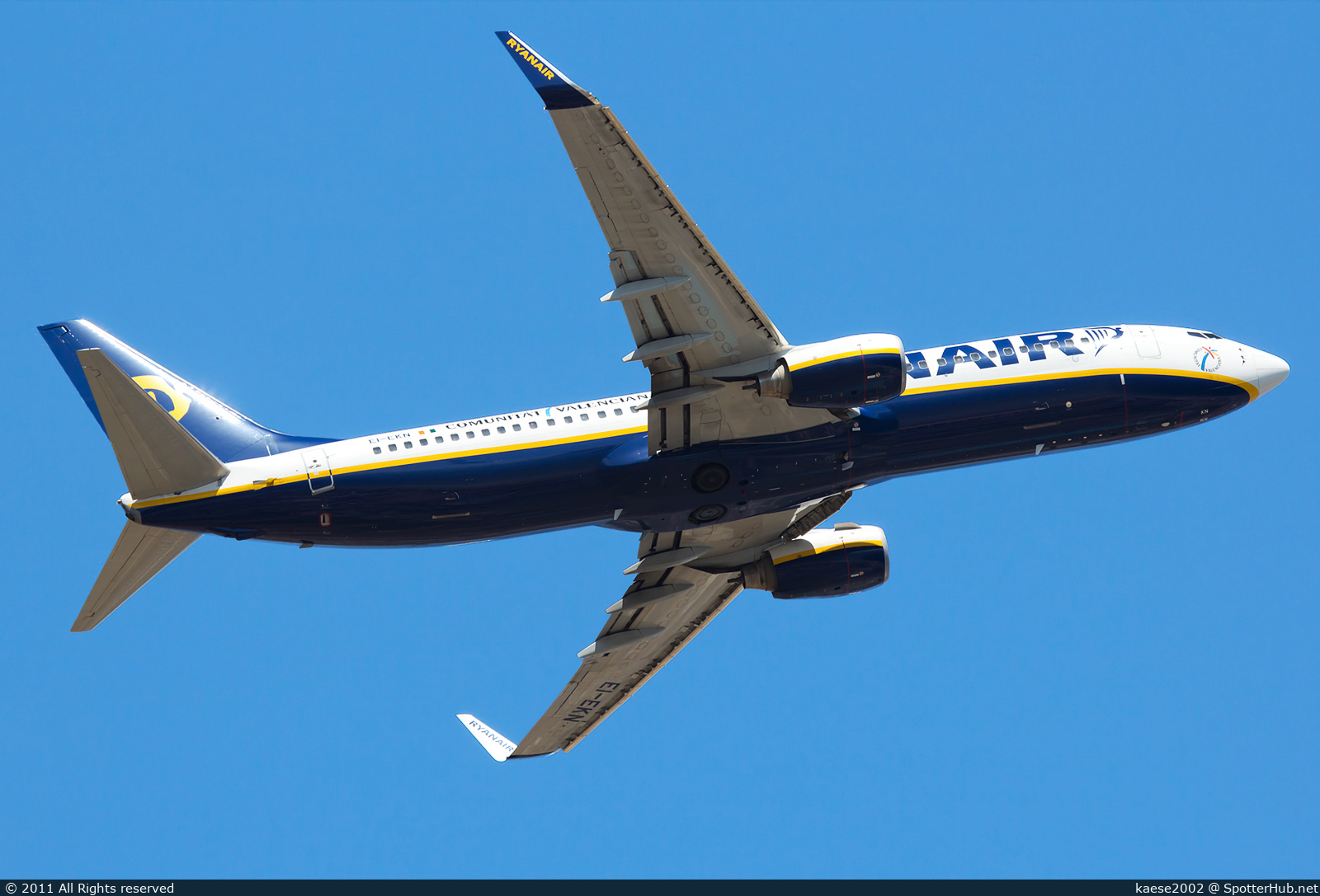 Photo of EI-EKN - Boeing 737-8AS operated by Ryanair