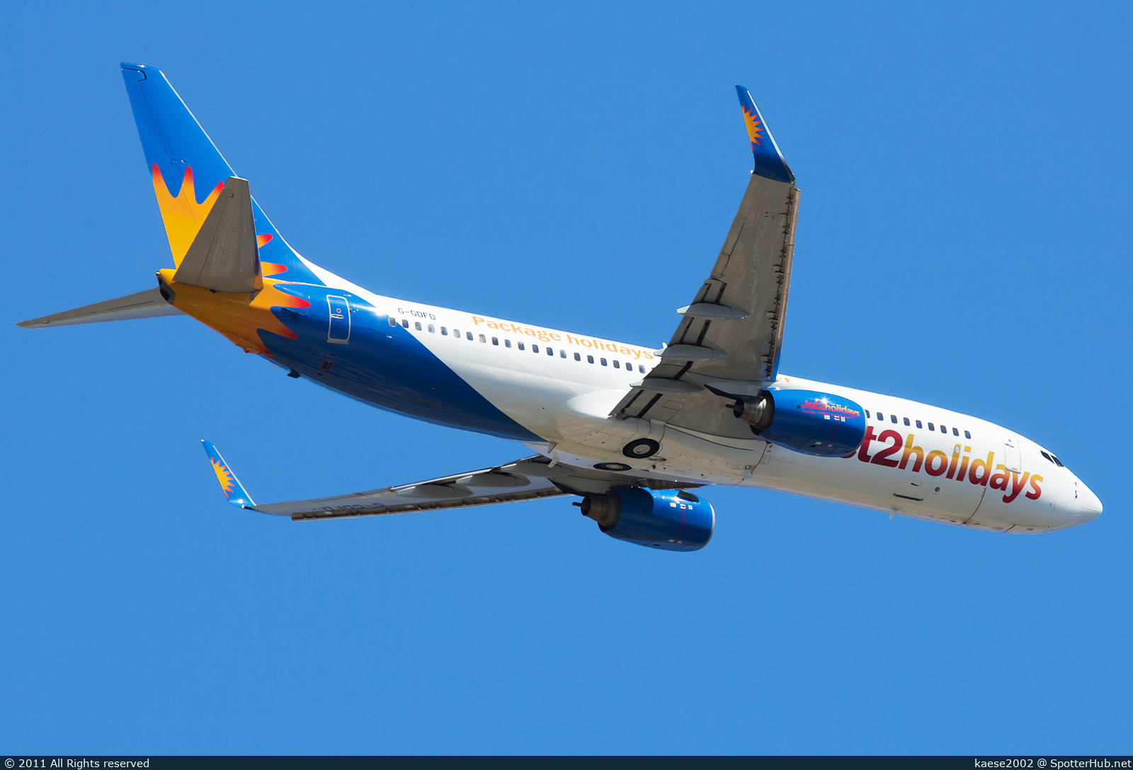 Photo of G-GDFD - Boeing 737-8K5 operated by Jet2