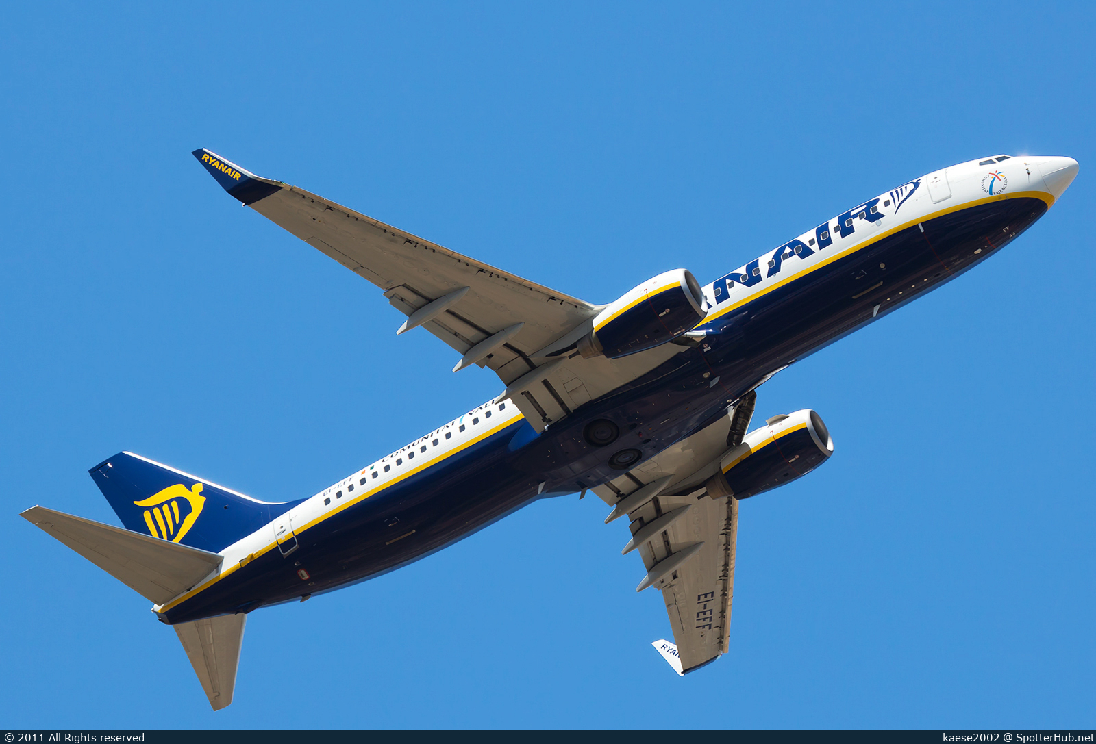 Photo of EI-EFF - Boeing 737-8AS operated by Ryanair
