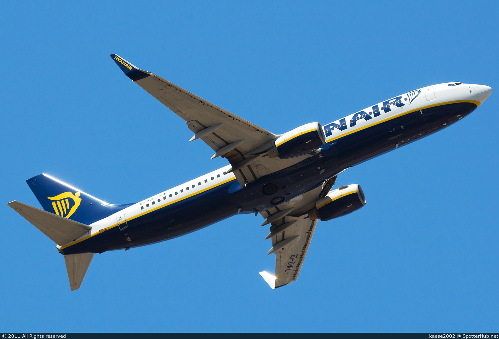 Photo of EI-DWL - Boeing 737-8AS operated by Ryanair