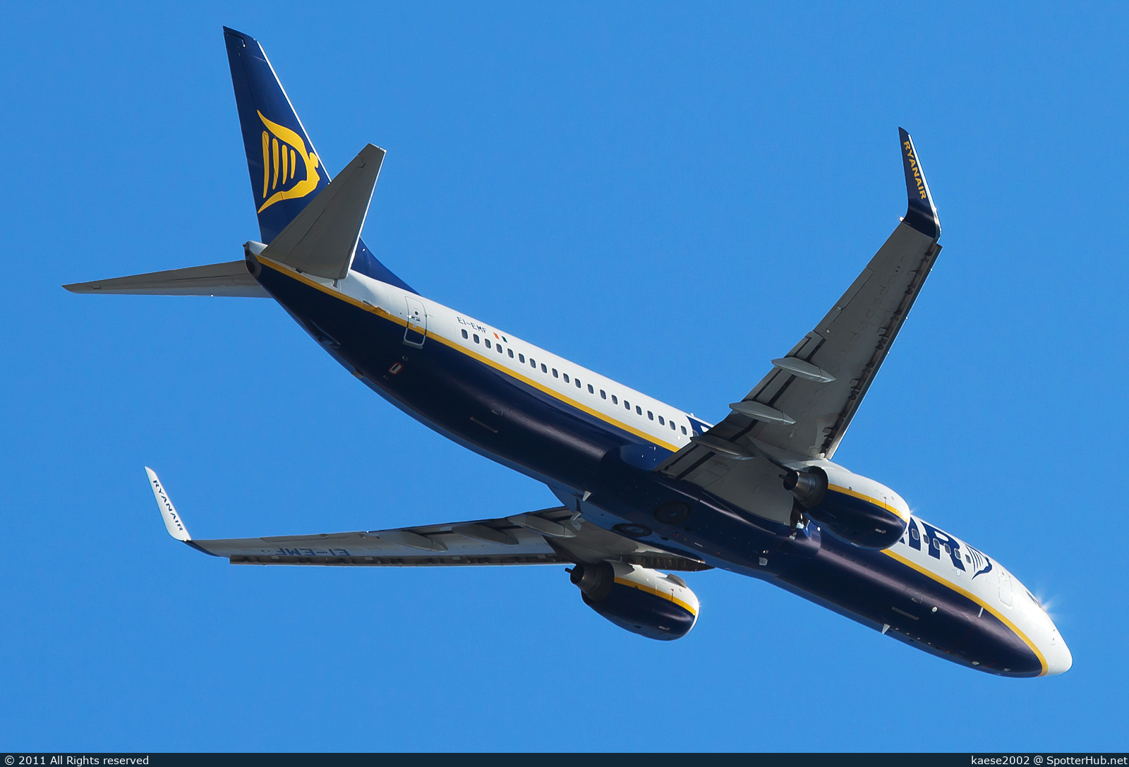Photo of EI-EMF - Boeing 737-8AS operated by Ryanair