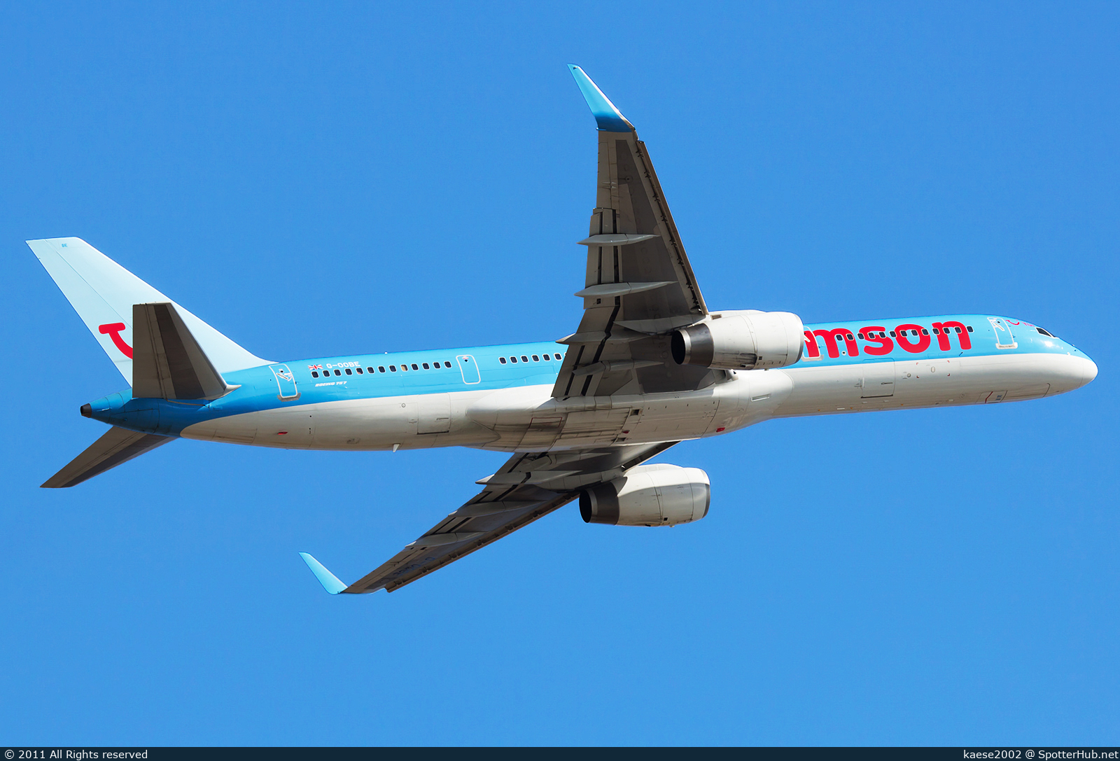 Photo of G-OOBE - Boeing 757-28A operated by Thomson Airways