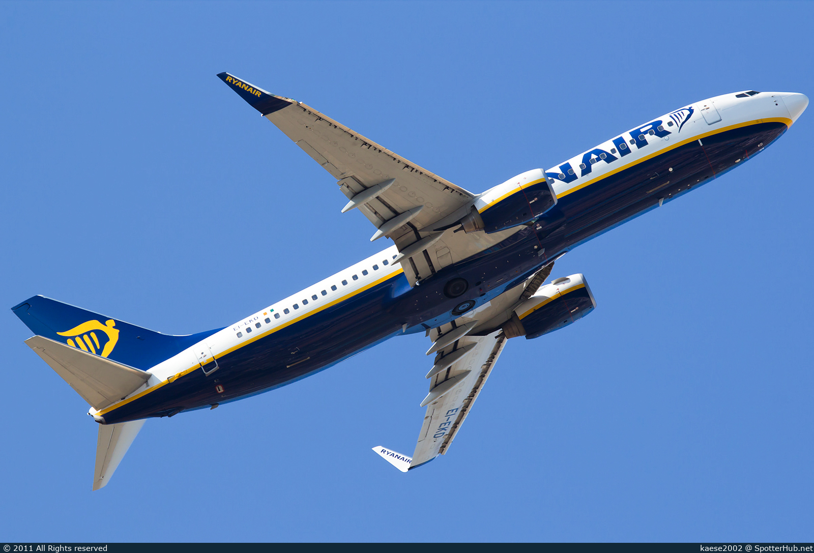 Photo of EI-EKD - Boeing 737-8AS operated by Ryanair