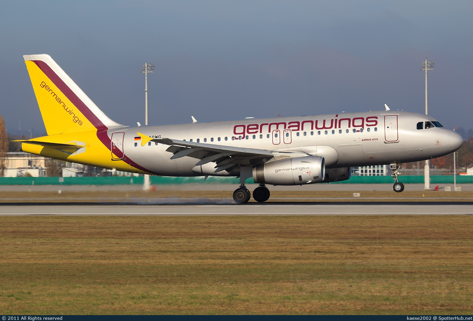 Photo of D-AGWG - Airbus A319-132 operated by Germanwings
