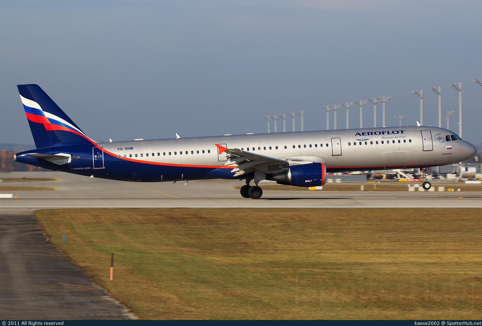 Photo of VQ-BHM - Airbus A321-211 operated by Aeroflot