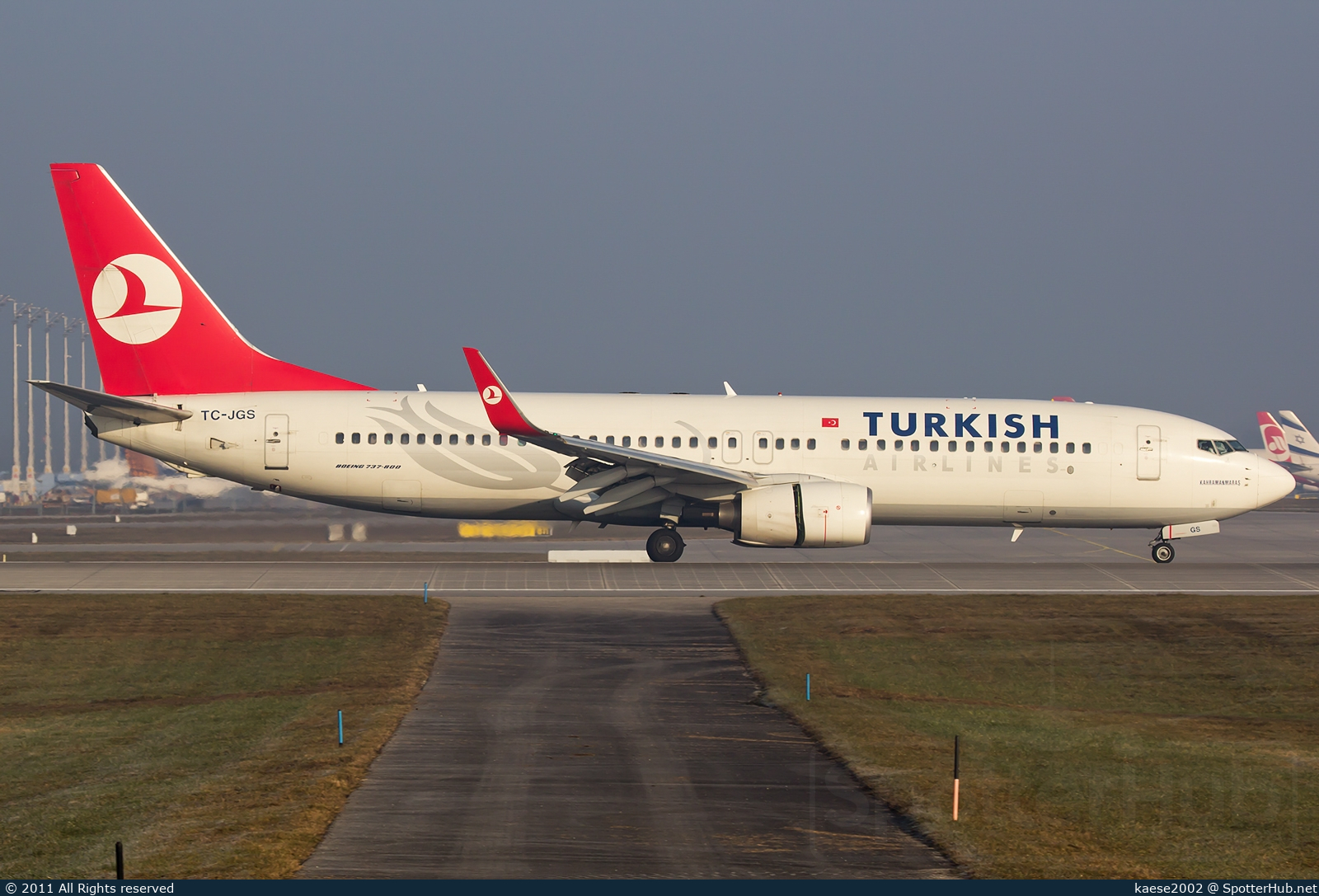 Photo of TC-JGS - Boeing 737-8F2 operated by Turkish Airlines