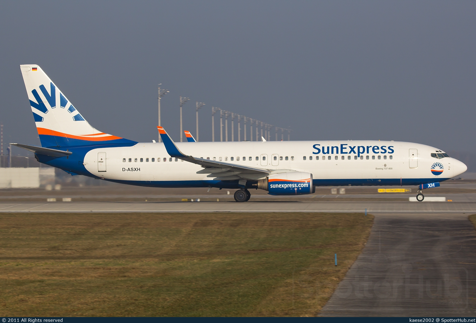Photo of D-ASXH - Boeing 737-8CX operated by SunExpress Germany